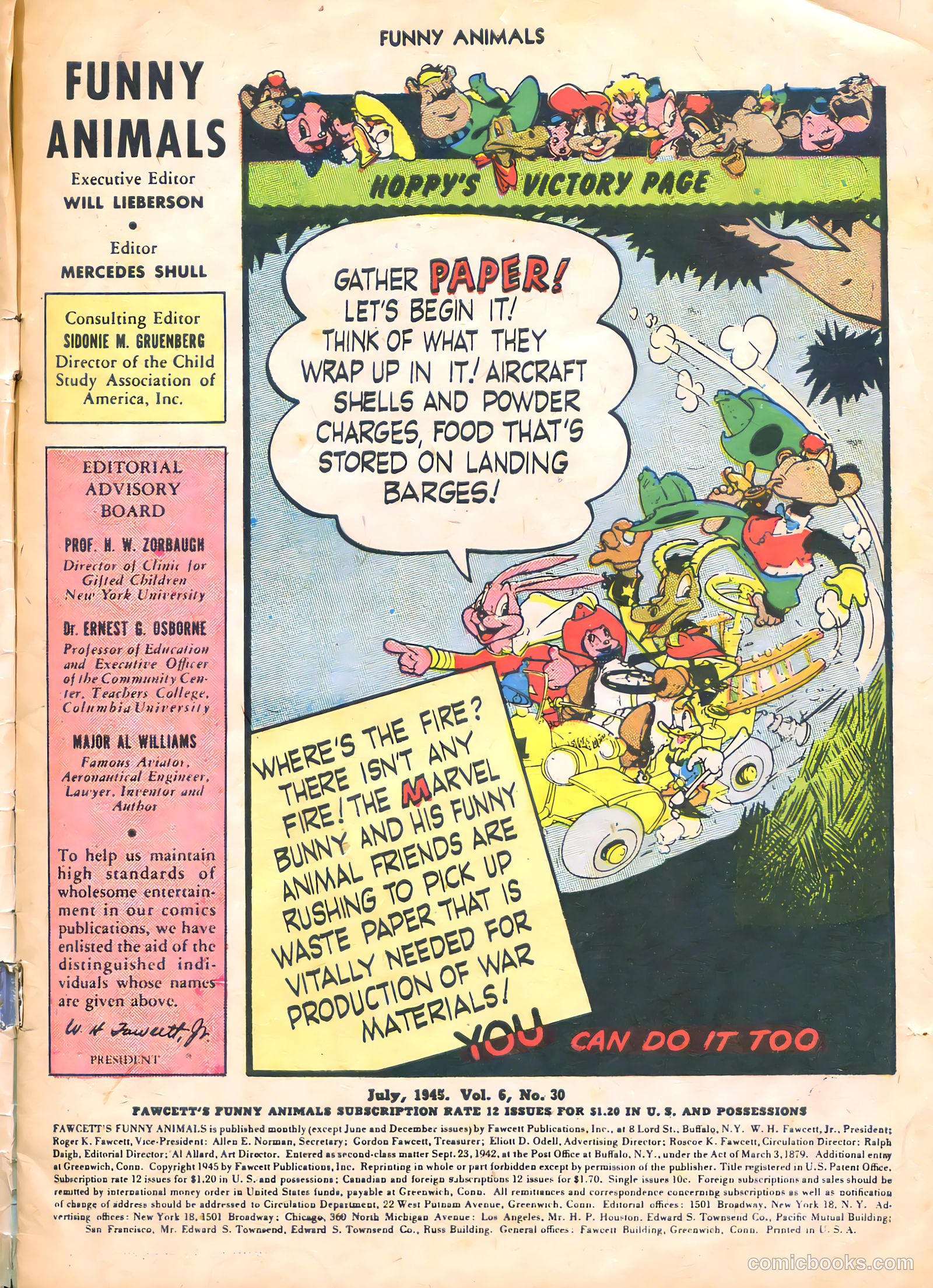 Fawcett's Funny Animals #30 (1945) — page 3 of 35