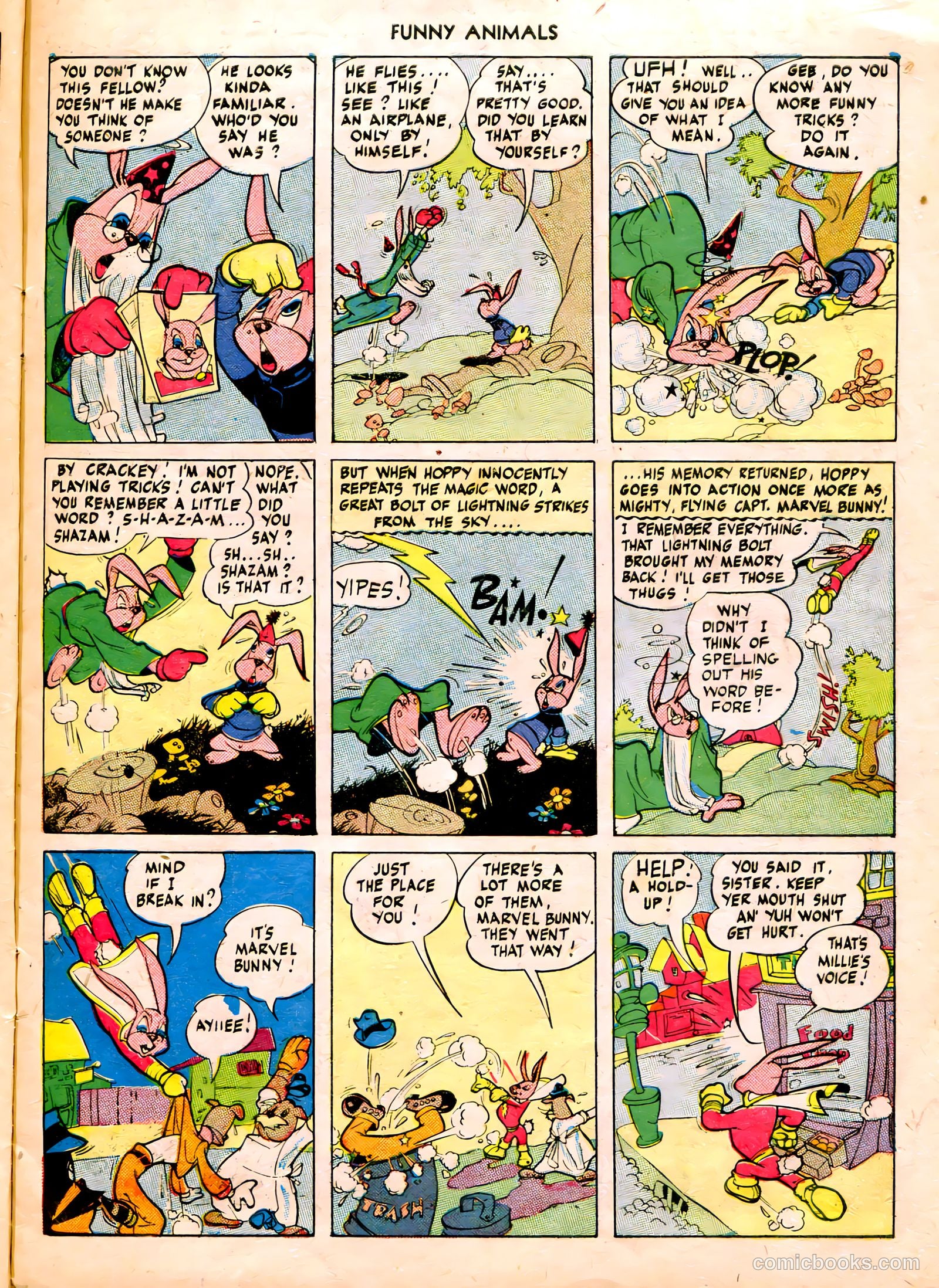 Fawcett's Funny Animals #30 (1945) — page 7 of 35