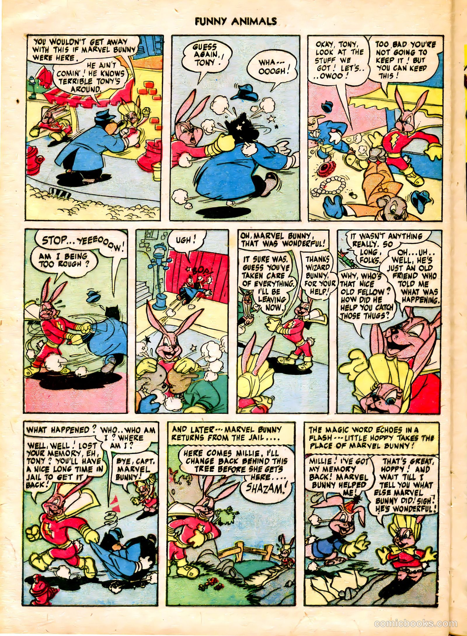 Fawcett's Funny Animals #30 (1945) — page 8 of 35