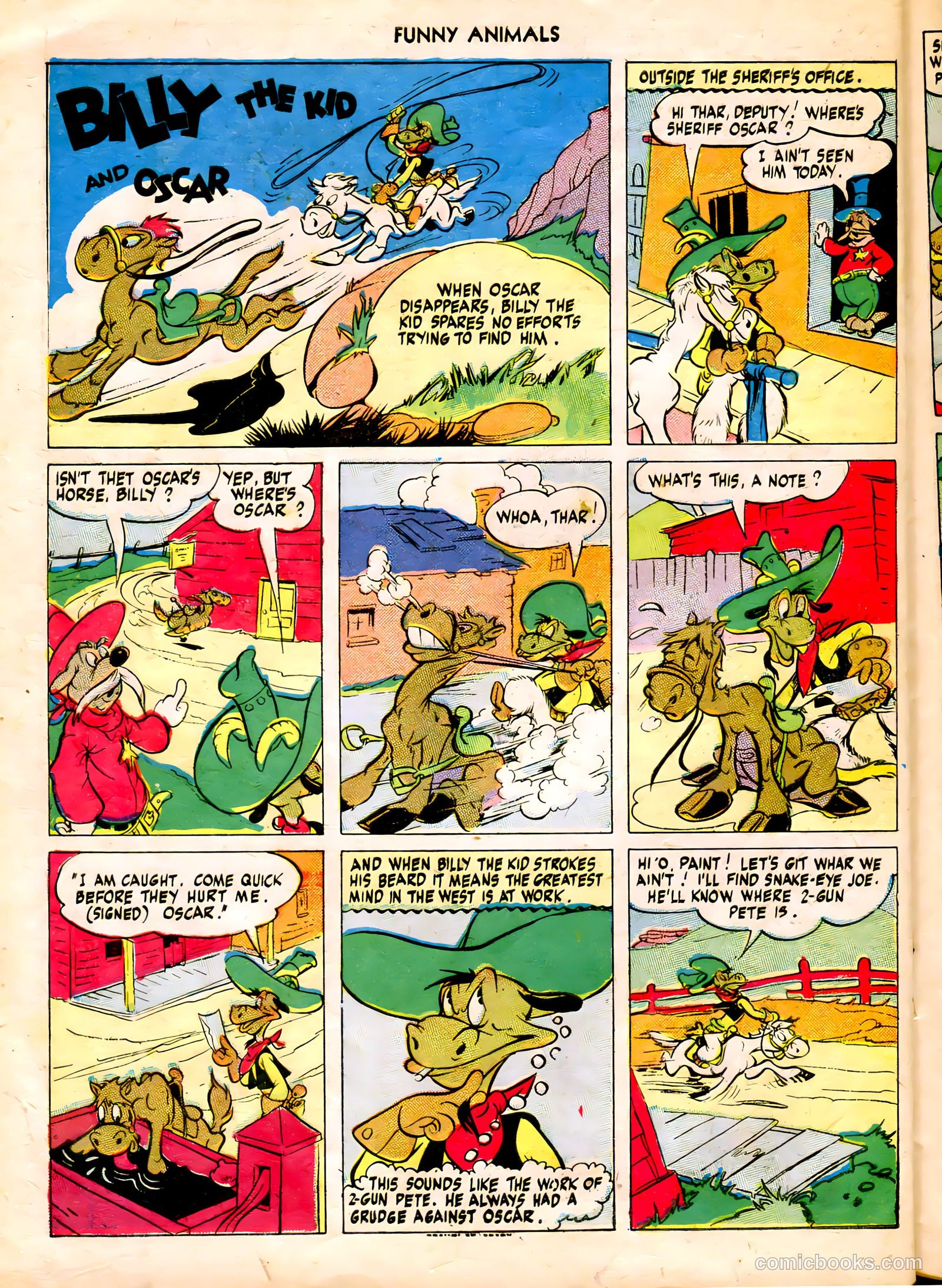 Fawcett's Funny Animals #30 (1945) — page 10 of 35
