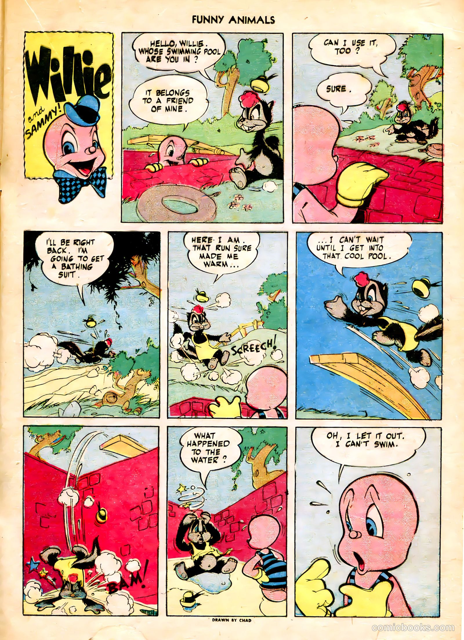 Fawcett's Funny Animals #30 (1945) — page 17 of 35