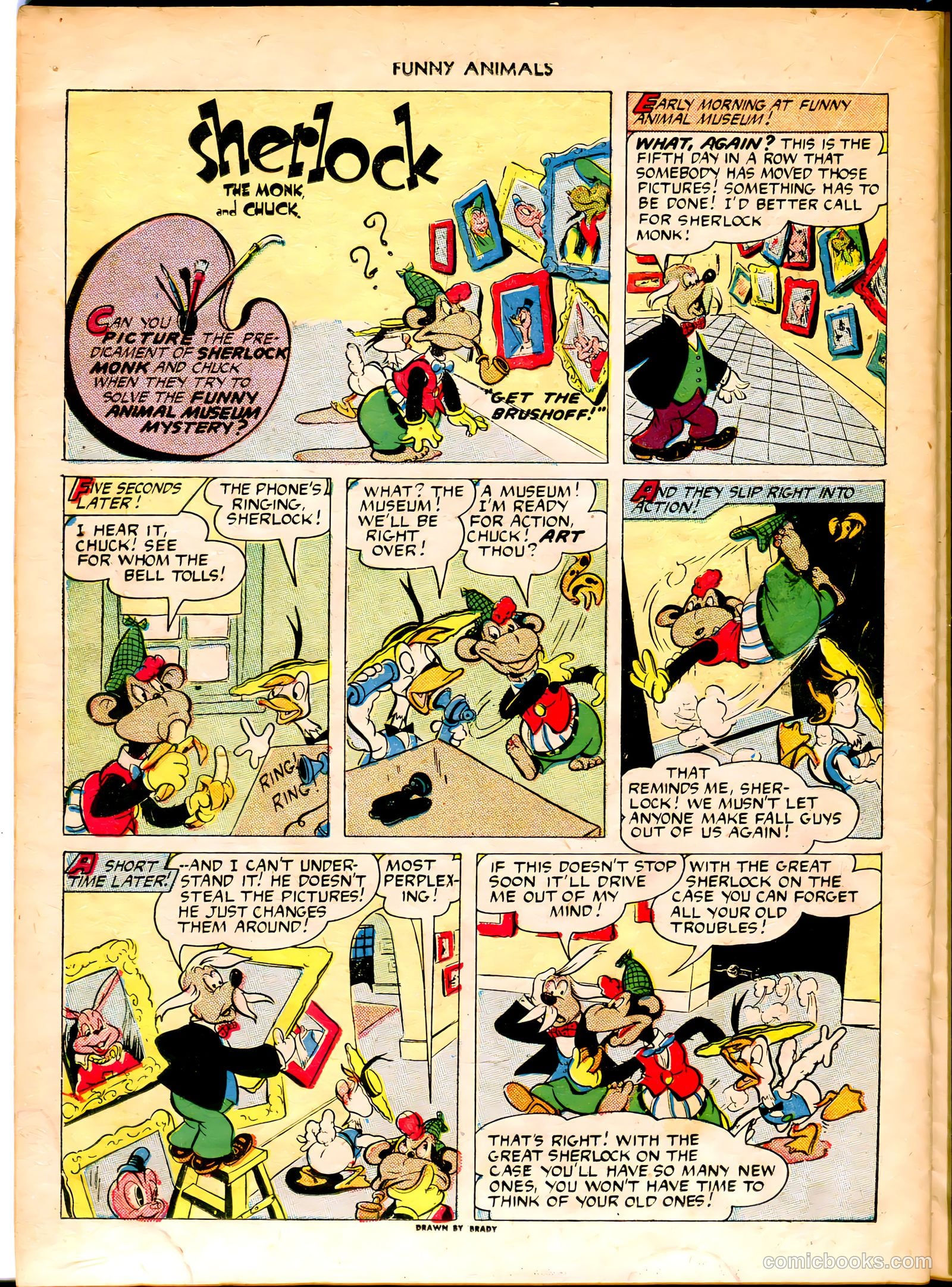 Fawcett's Funny Animals #30 (1945) — page 21 of 35