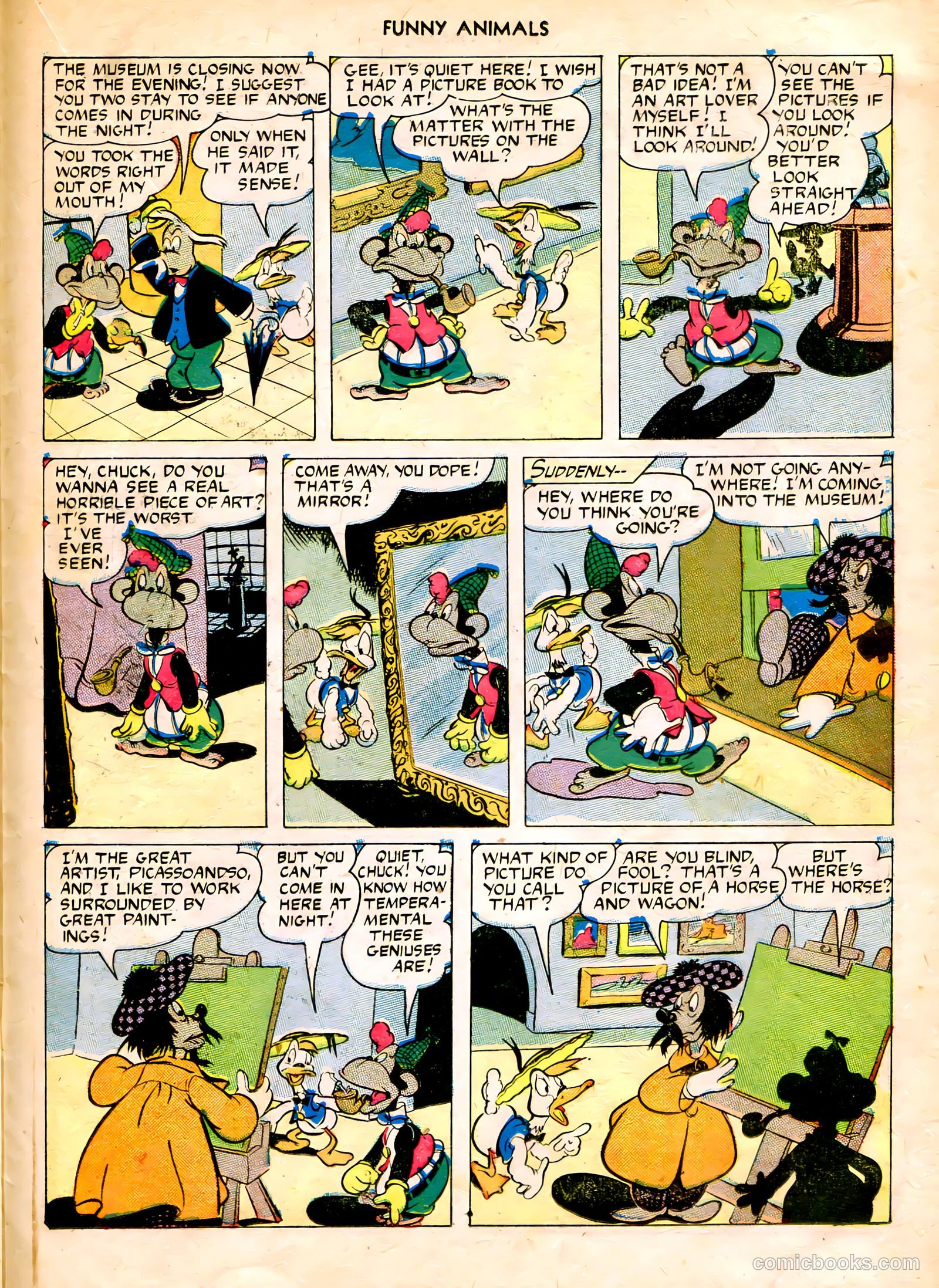 Fawcett's Funny Animals #30 (1945) — page 22 of 35