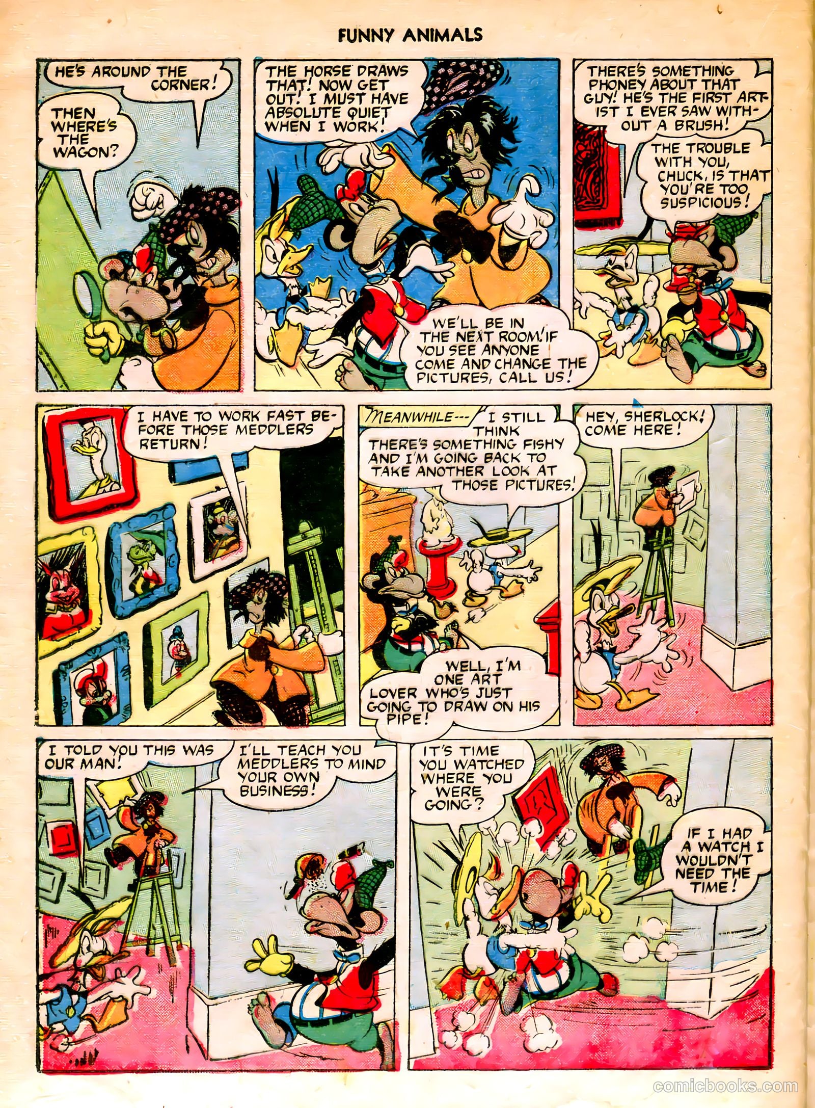Fawcett's Funny Animals #30 (1945) — page 23 of 35