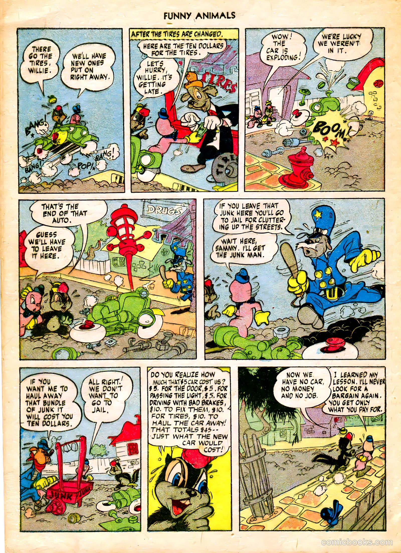Fawcett's Funny Animals #30 (1945) — page 27 of 35