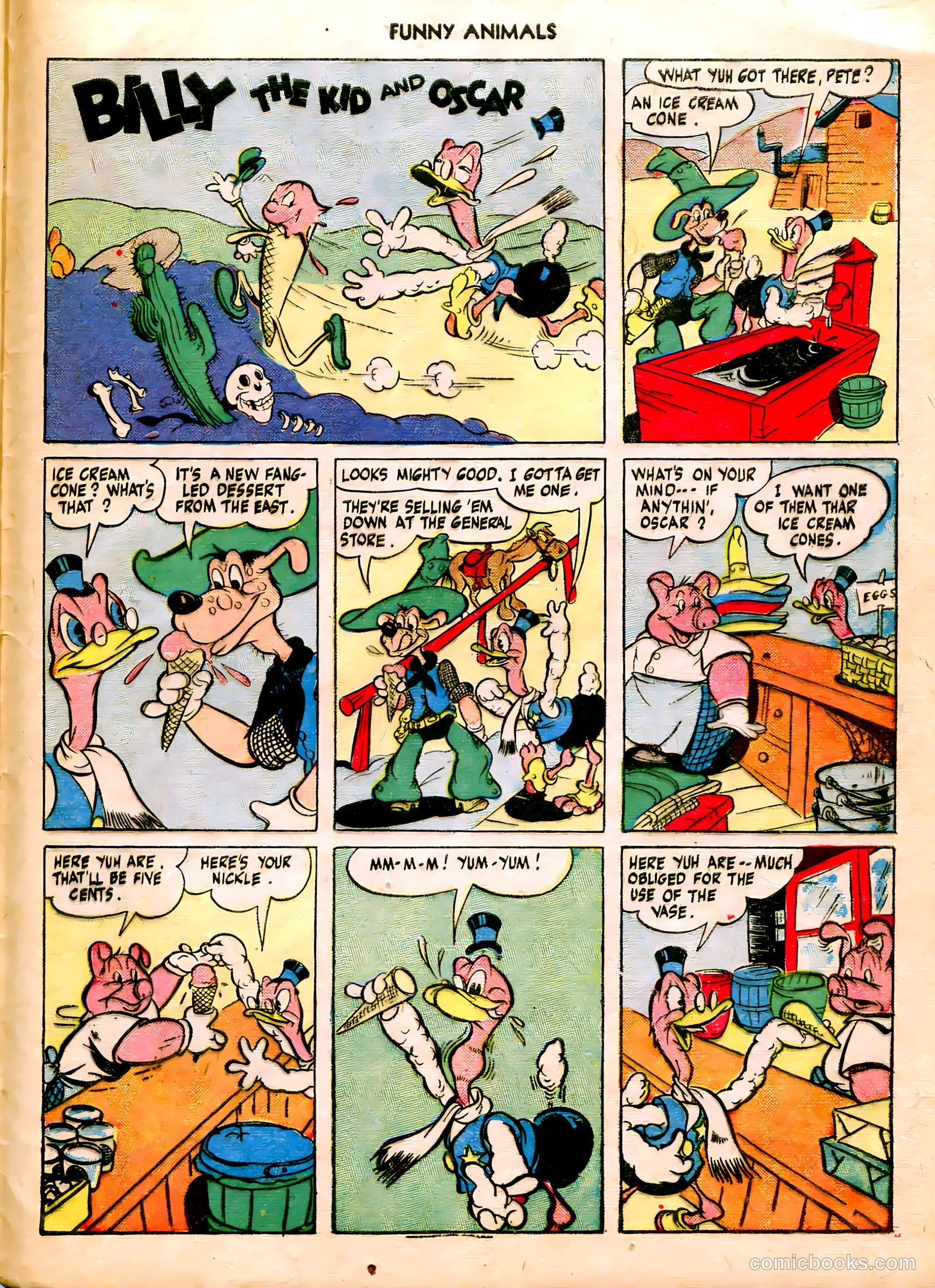 Fawcett's Funny Animals #30 (1945) — page 28 of 35