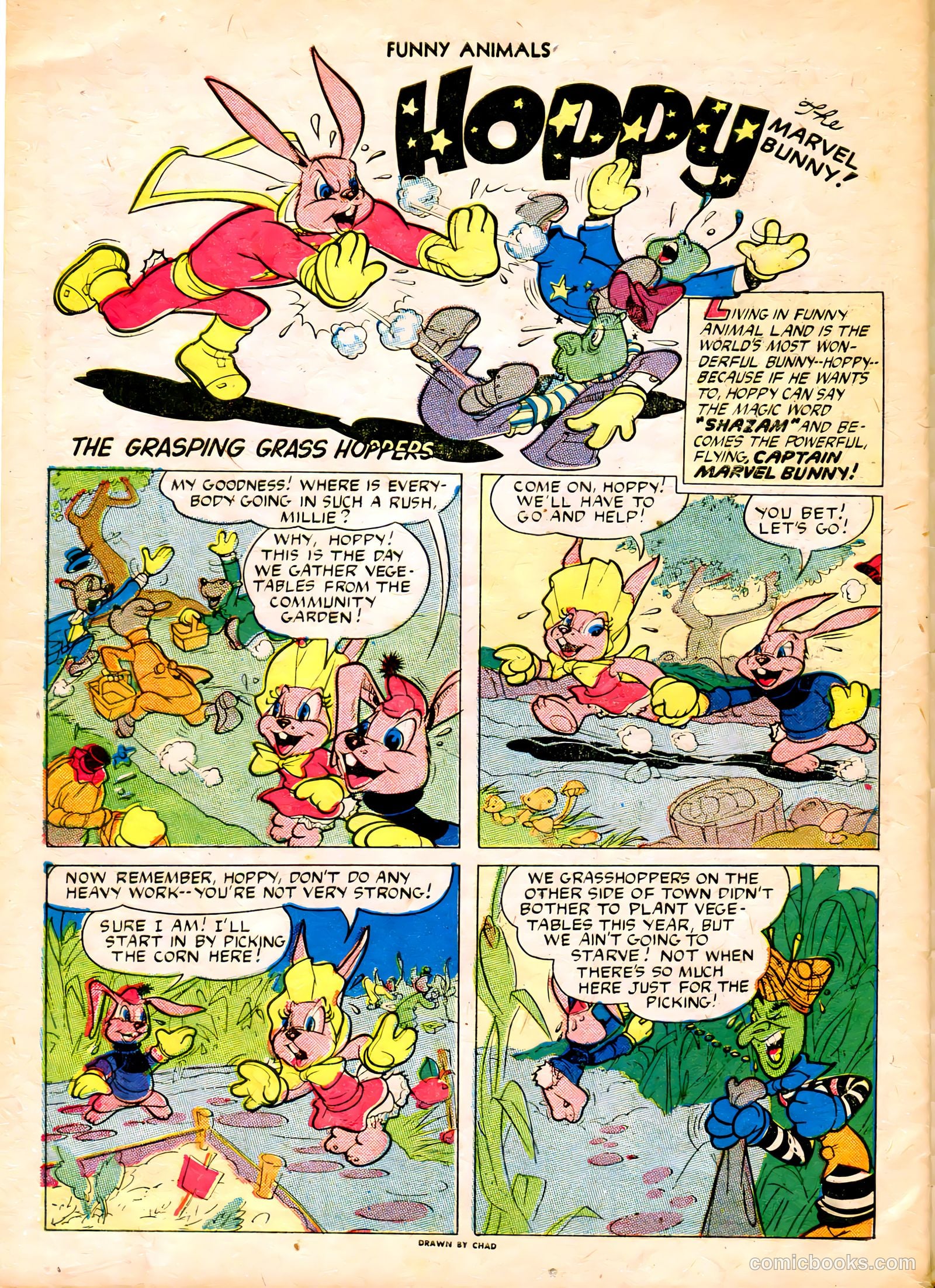 Fawcett's Funny Animals #30 (1945) — page 29 of 35