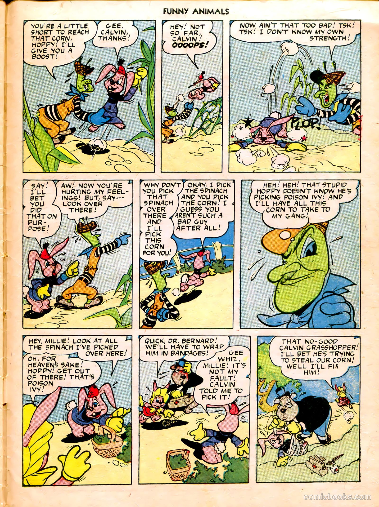 Fawcett's Funny Animals #30 (1945) — page 30 of 35