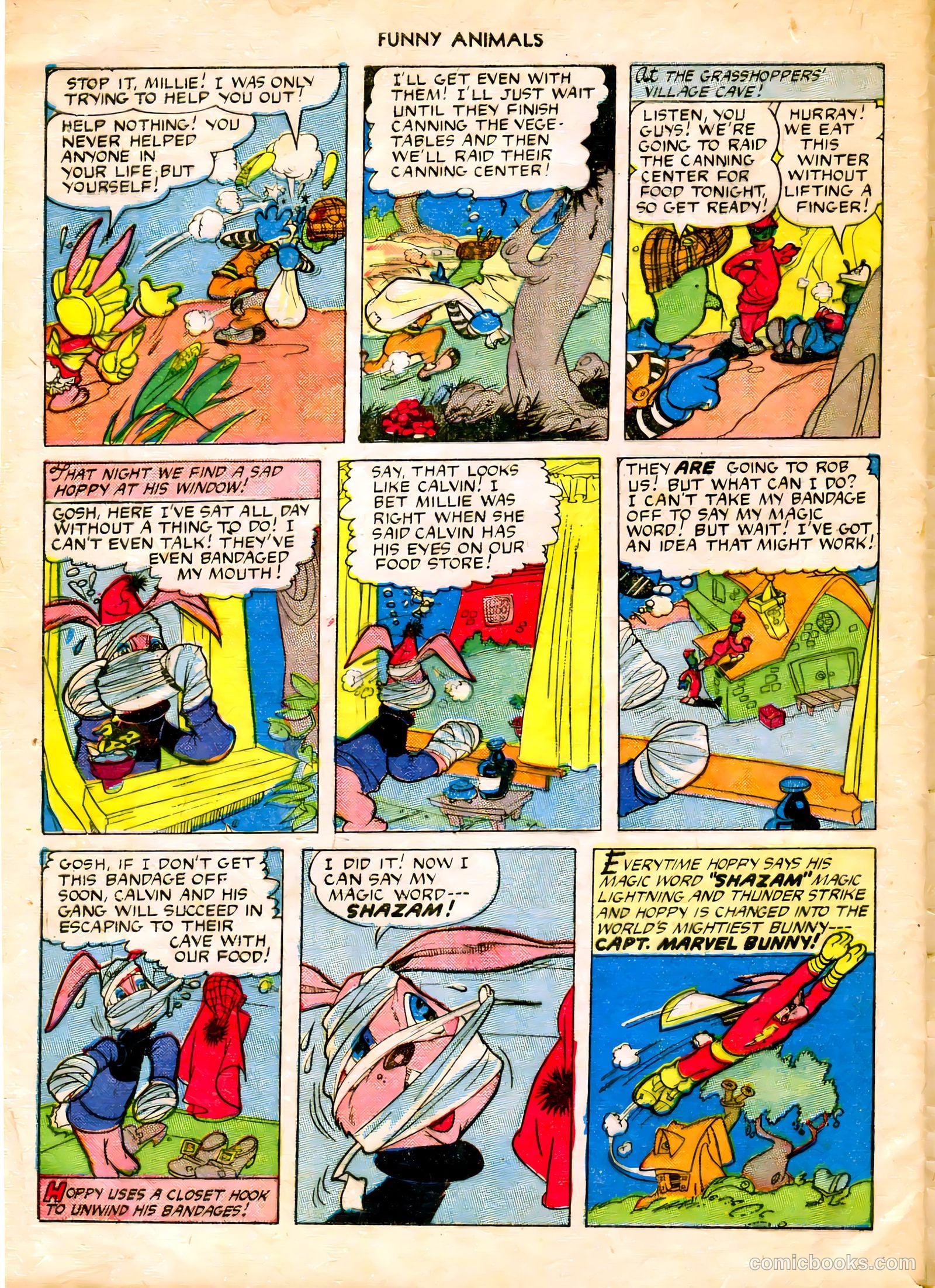 Fawcett's Funny Animals #30 (1945) — page 31 of 35
