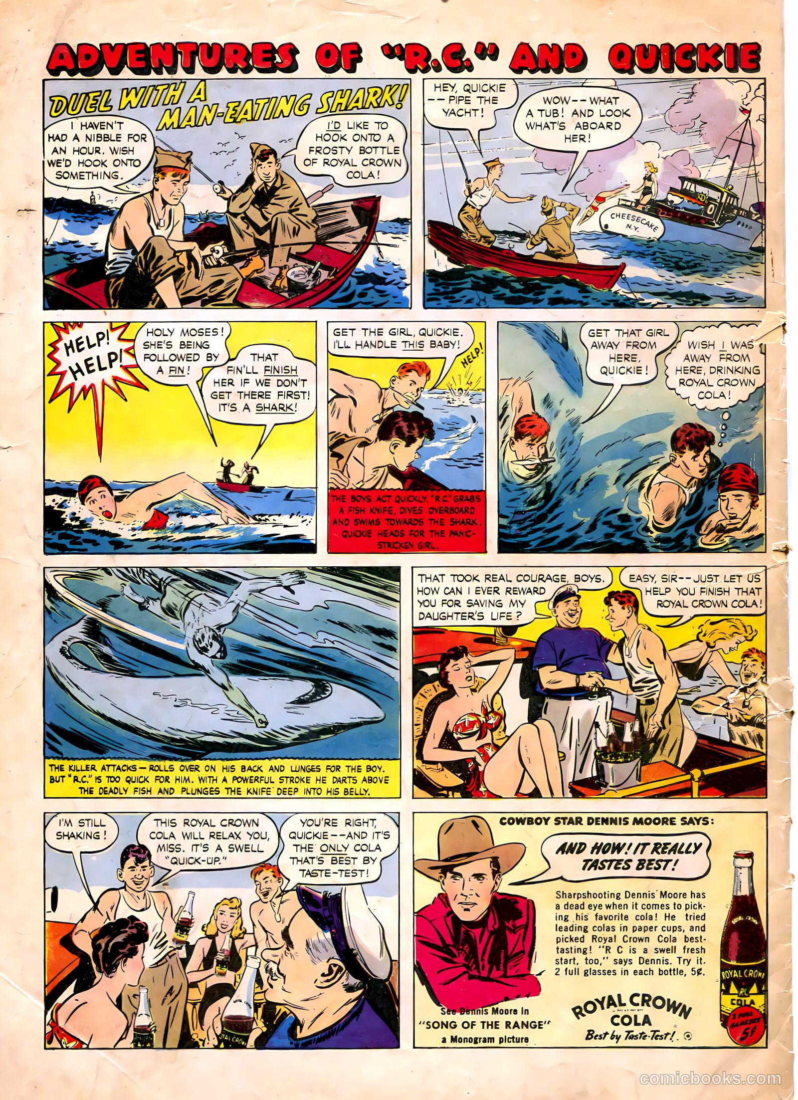 Fawcett's Funny Animals #30 (1945) — page 35 of 35