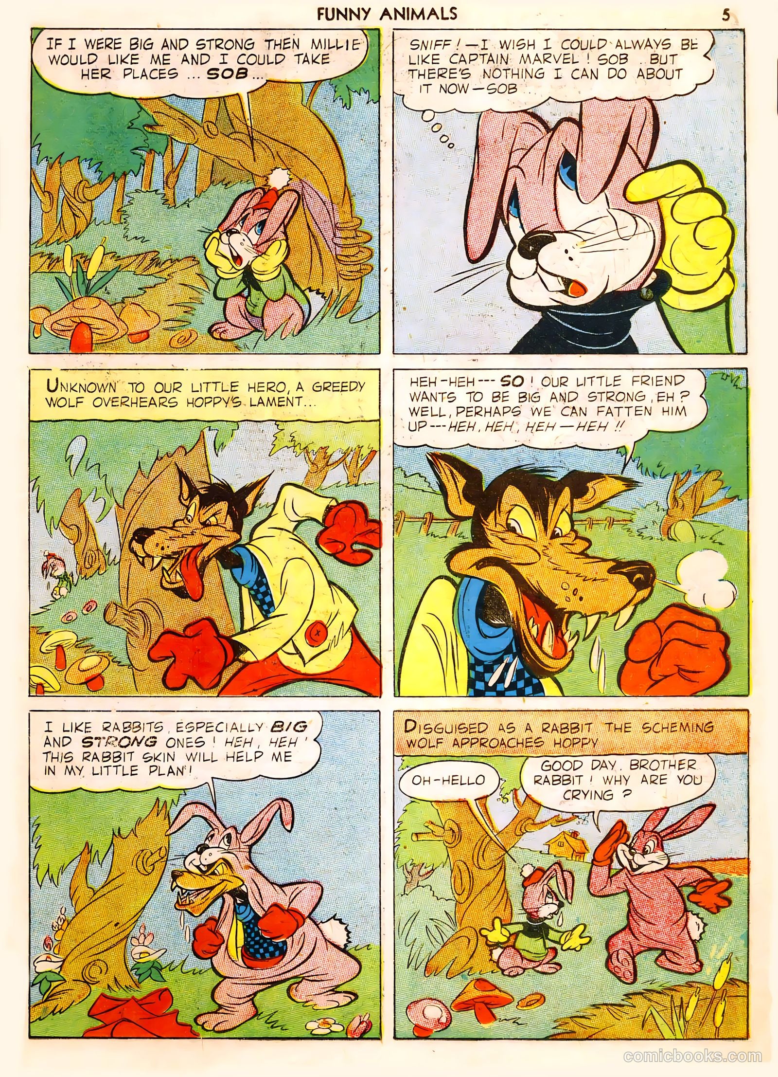Fawcett's Funny Animals #4 (1943) — page 5 of 68