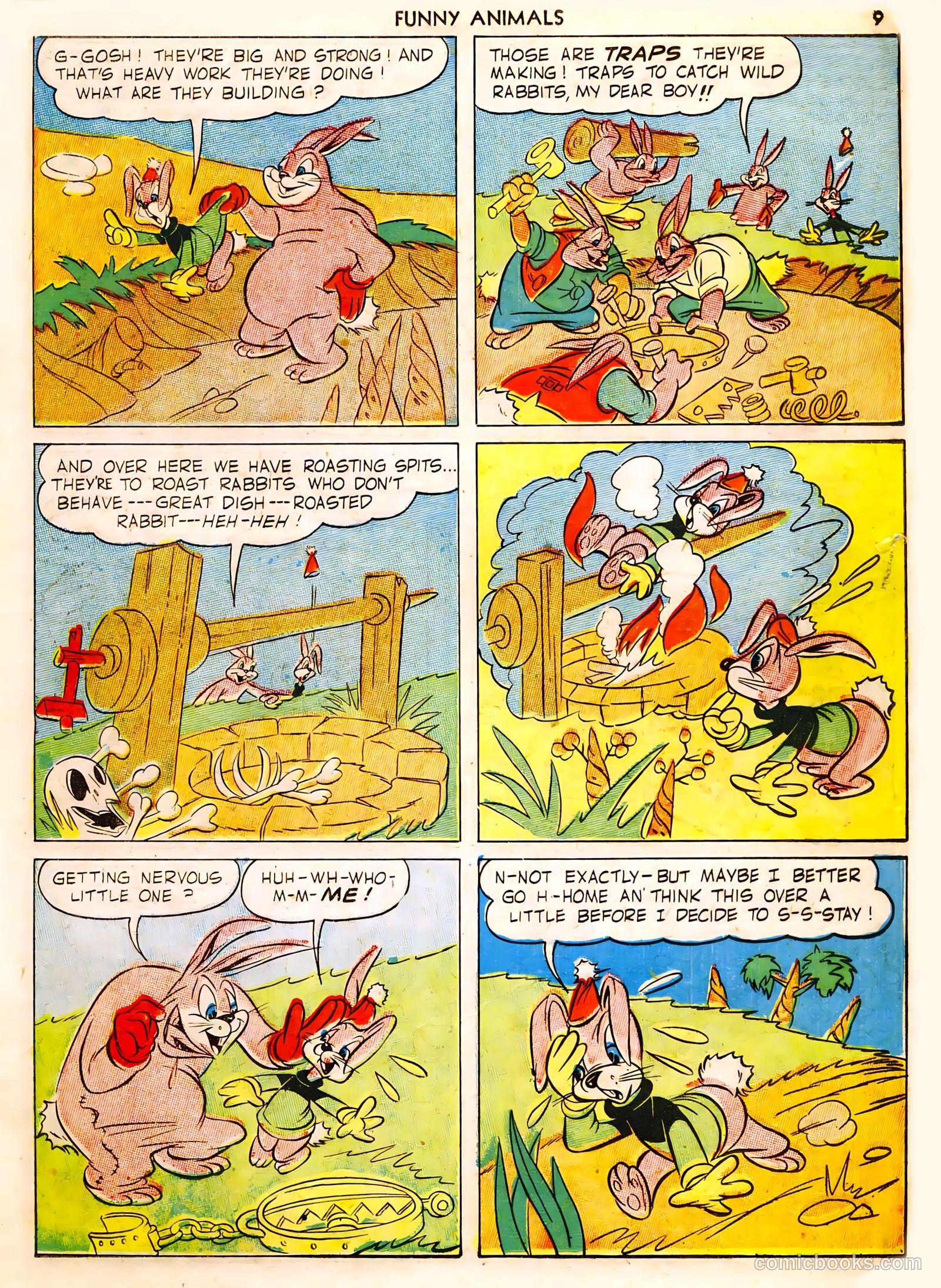 Fawcett's Funny Animals #4 (1943) — page 9 of 68
