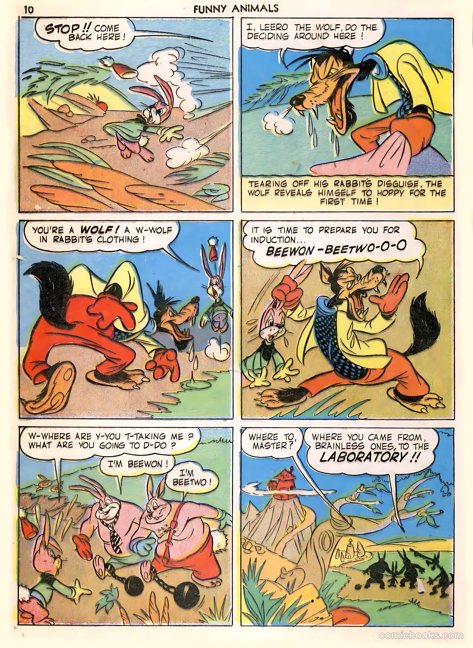 Fawcett's Funny Animals #4 (1943) — page 10 of 68