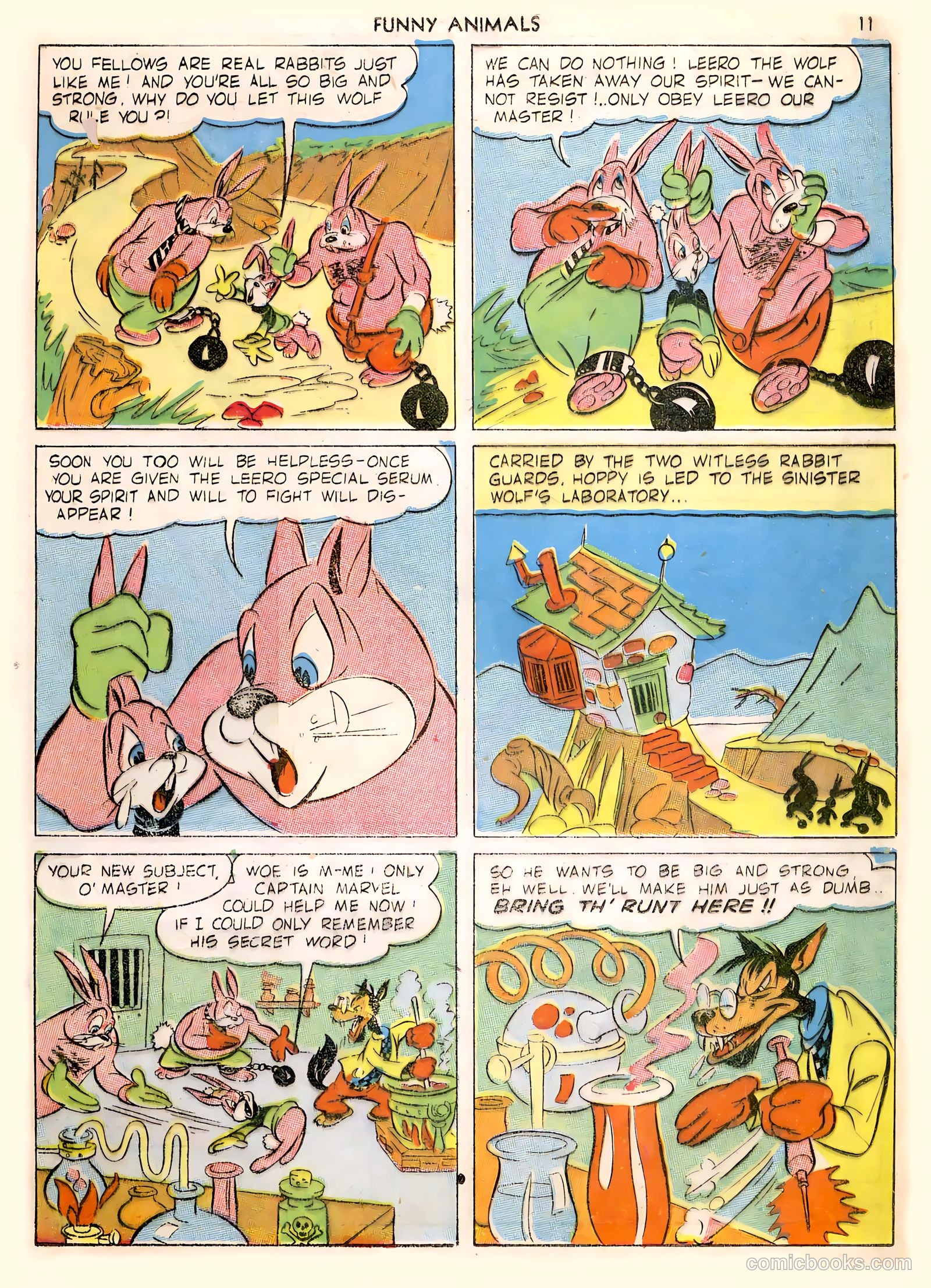 Fawcett's Funny Animals #4 (1943) — page 11 of 68
