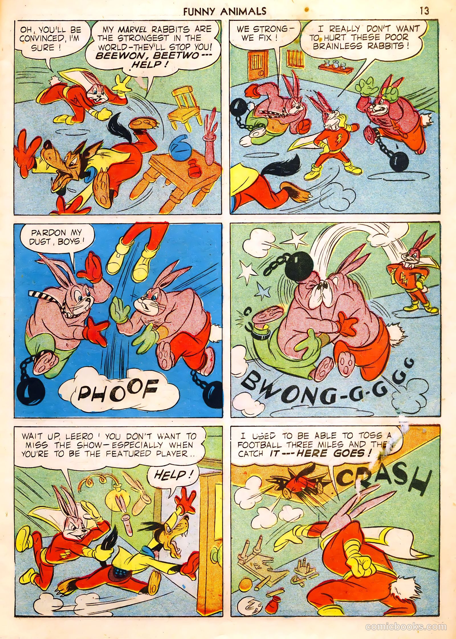 Fawcett's Funny Animals #4 (1943) — page 13 of 68
