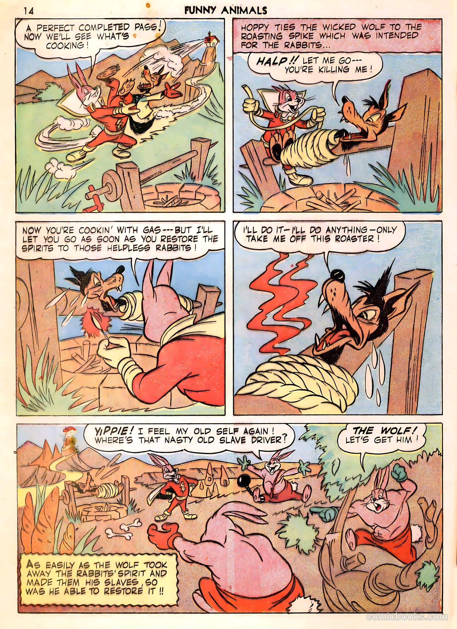 Fawcett's Funny Animals #4 (1943) — page 14 of 68