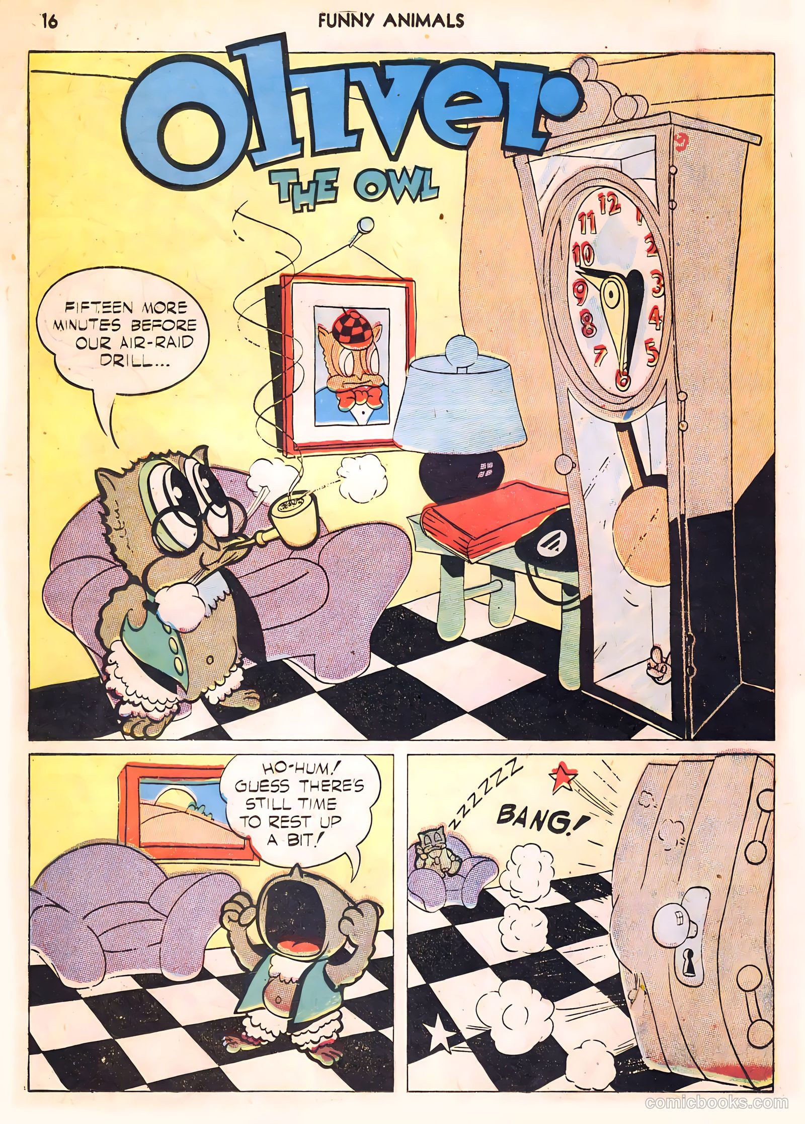Fawcett's Funny Animals #4 (1943) — page 16 of 68