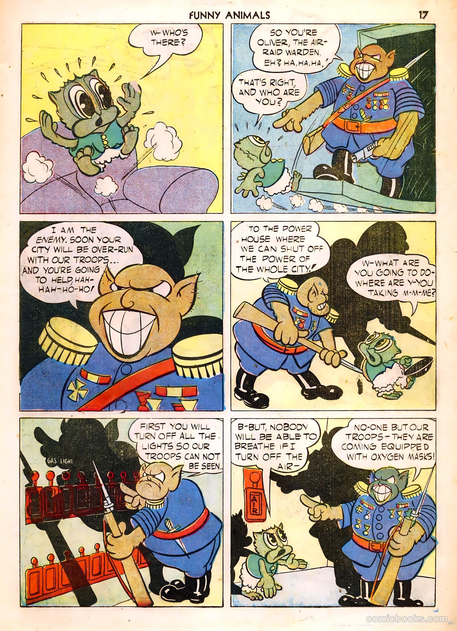 Fawcett's Funny Animals #4 (1943) — page 17 of 68