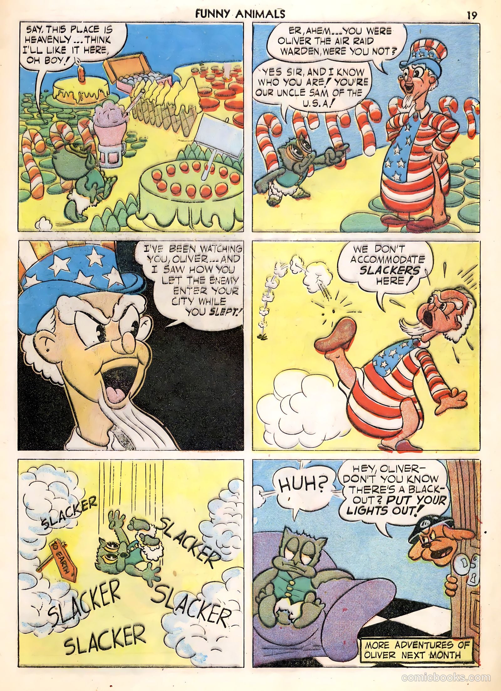 Fawcett's Funny Animals #4 (1943) — page 19 of 68