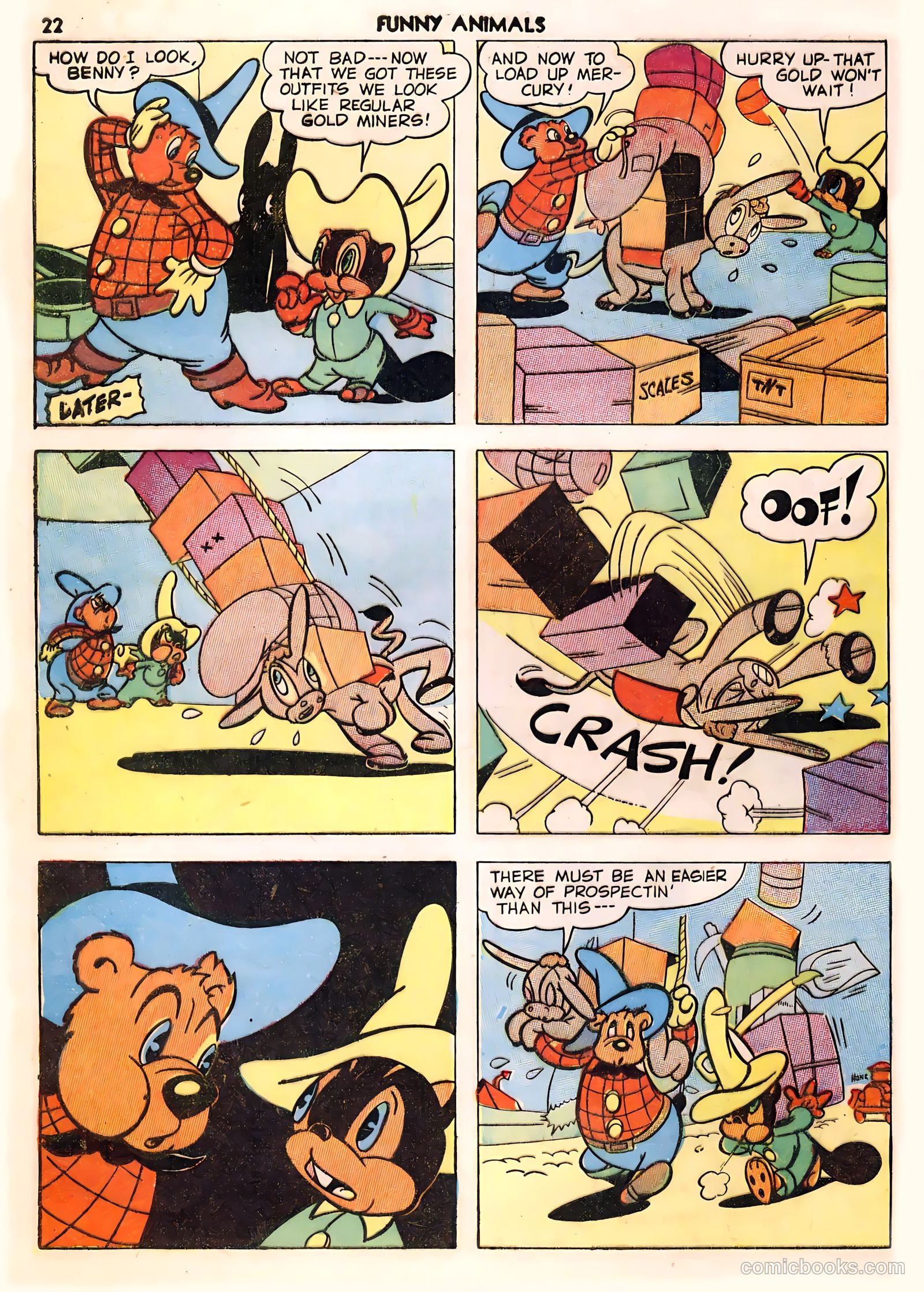 Fawcett's Funny Animals #4 (1943) — page 22 of 68