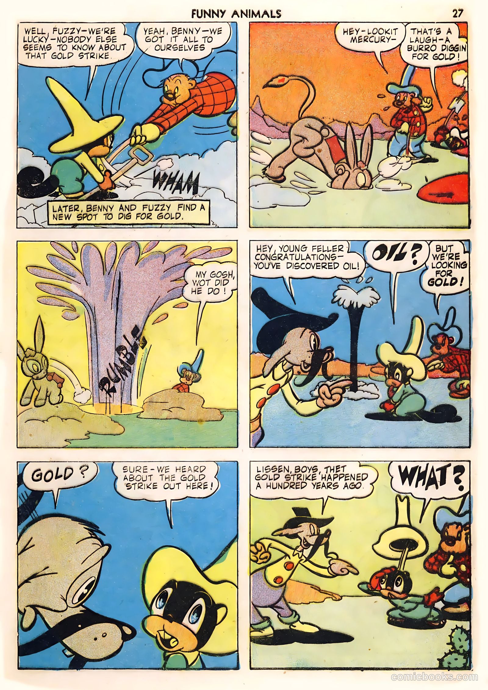 Fawcett's Funny Animals #4 (1943) — page 27 of 68
