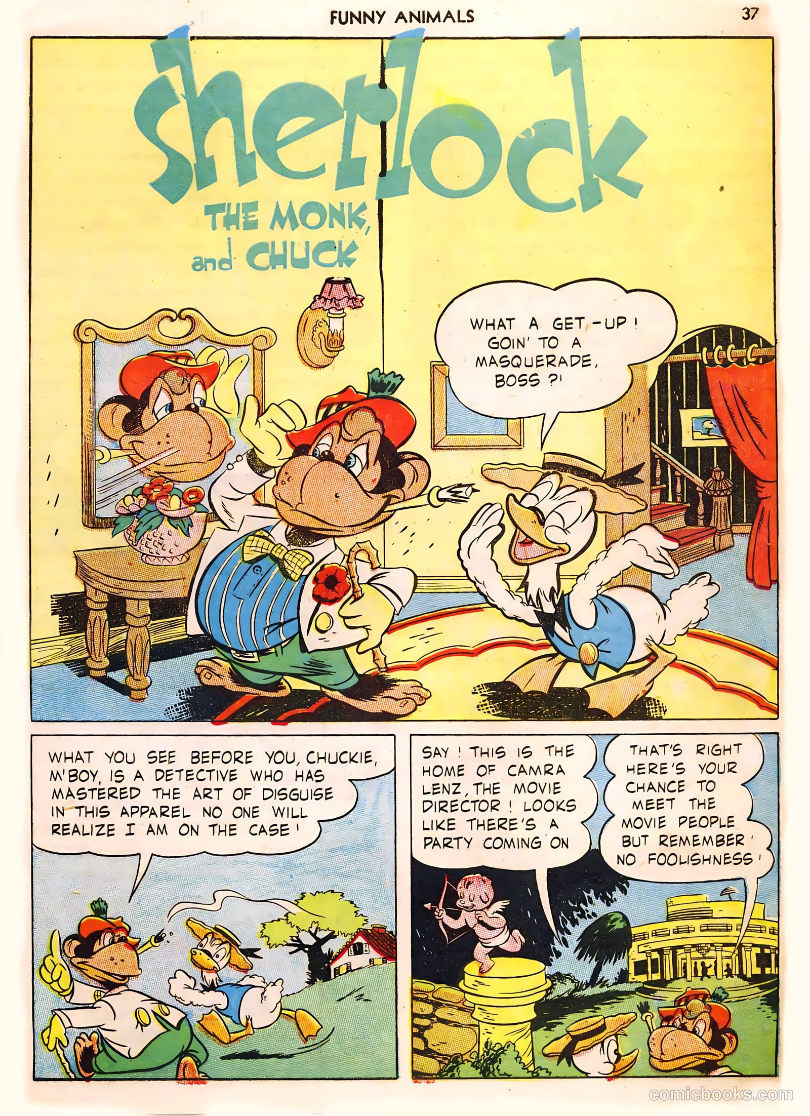 Fawcett's Funny Animals #4 (1943) — page 37 of 68