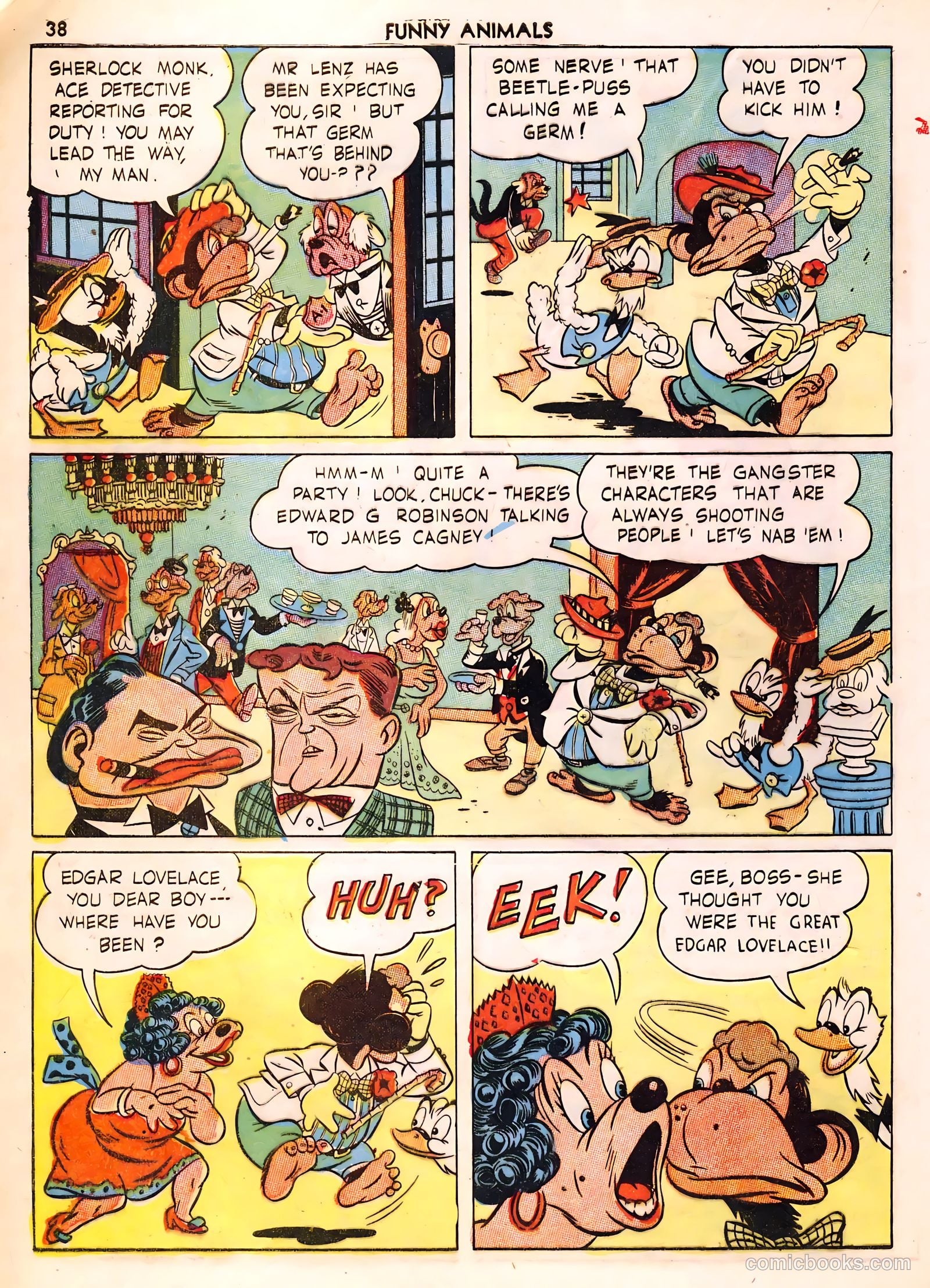 Fawcett's Funny Animals #4 (1943) — page 38 of 68