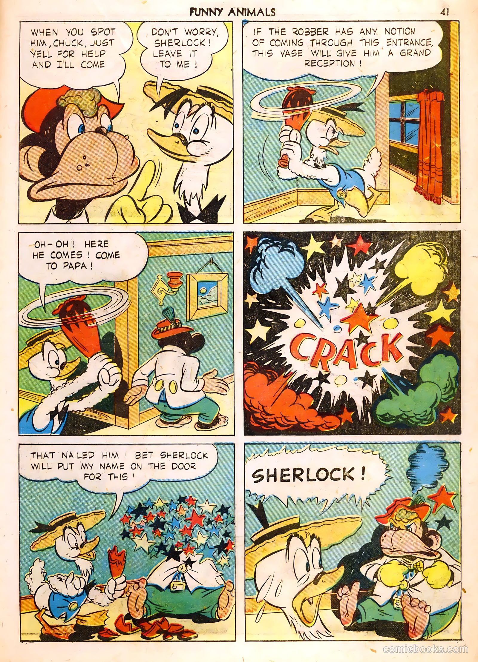 Fawcett's Funny Animals #4 (1943) — page 41 of 68