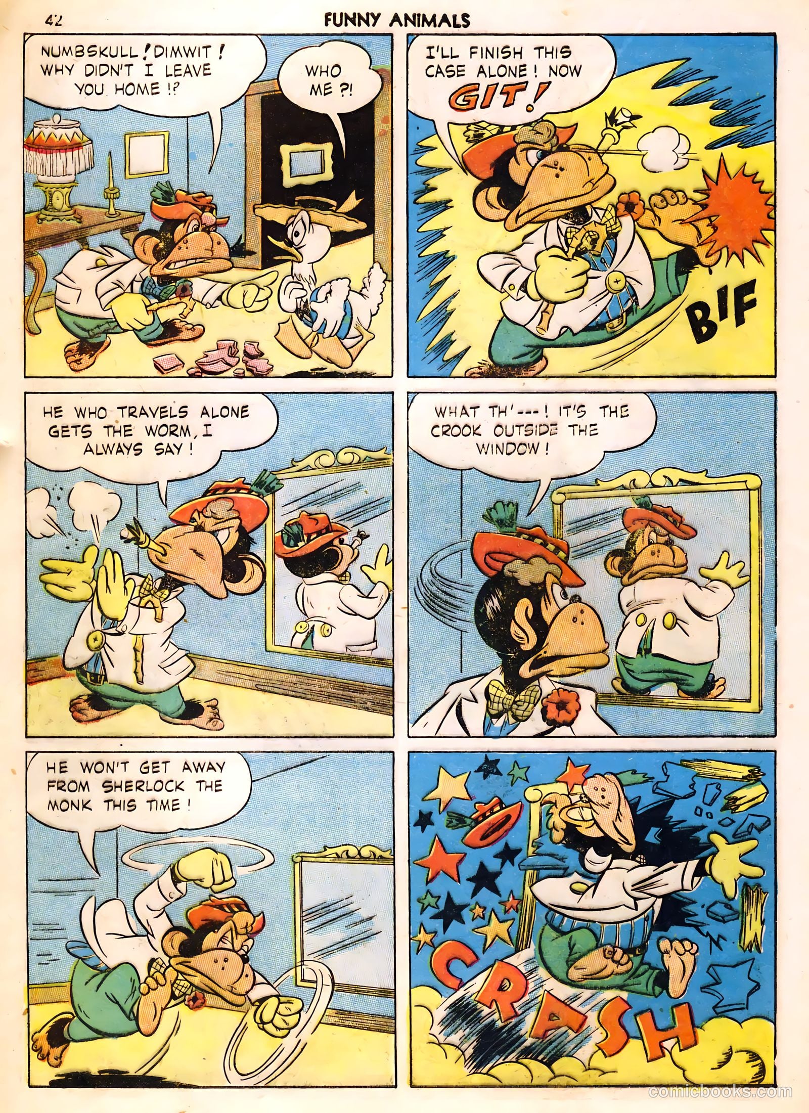Fawcett's Funny Animals #4 (1943) — page 42 of 68