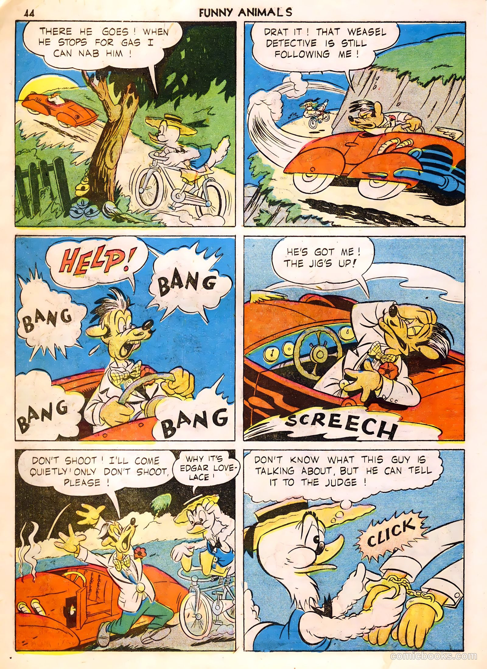 Fawcett's Funny Animals #4 (1943) — page 44 of 68