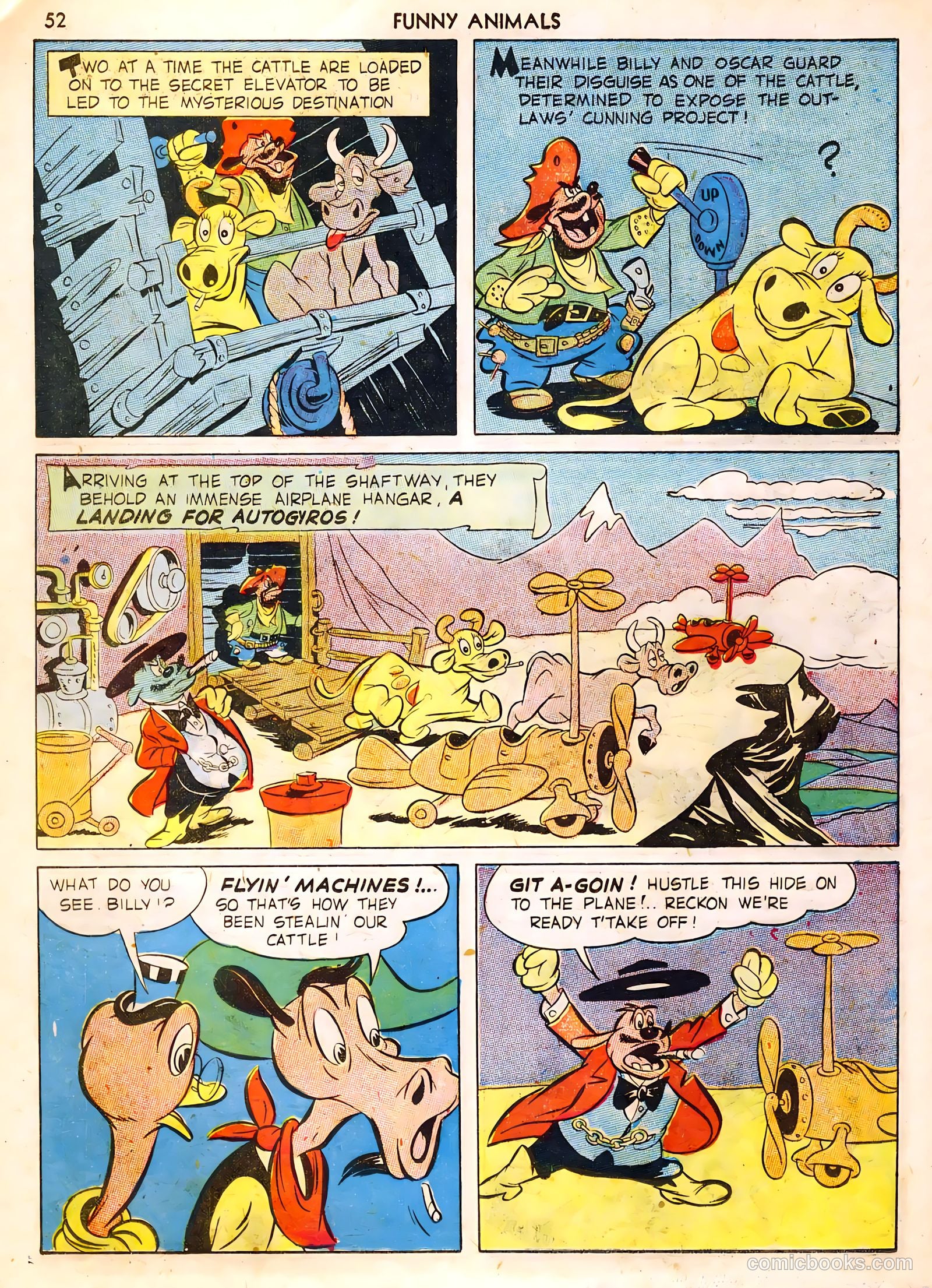 Fawcett's Funny Animals #4 (1943) — page 52 of 68