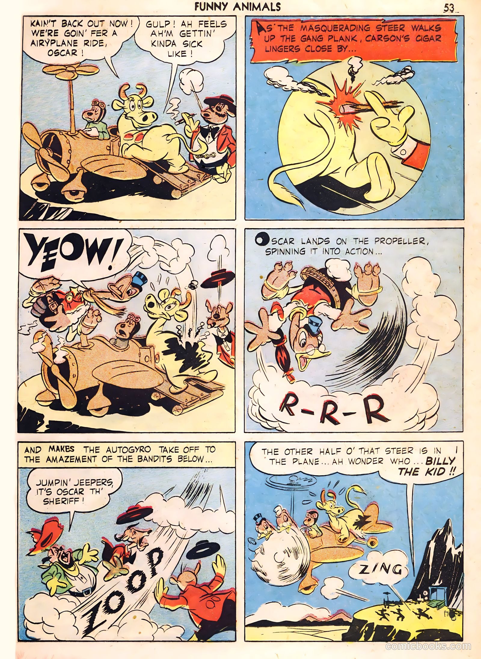 Fawcett's Funny Animals #4 (1943) — page 53 of 68