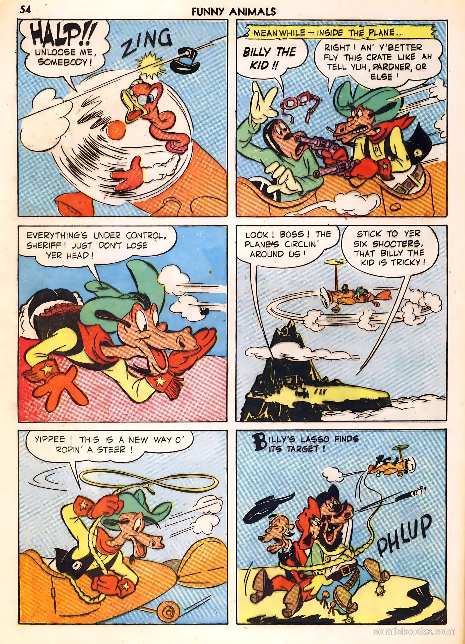 Fawcett's Funny Animals #4 (1943) — page 54 of 68