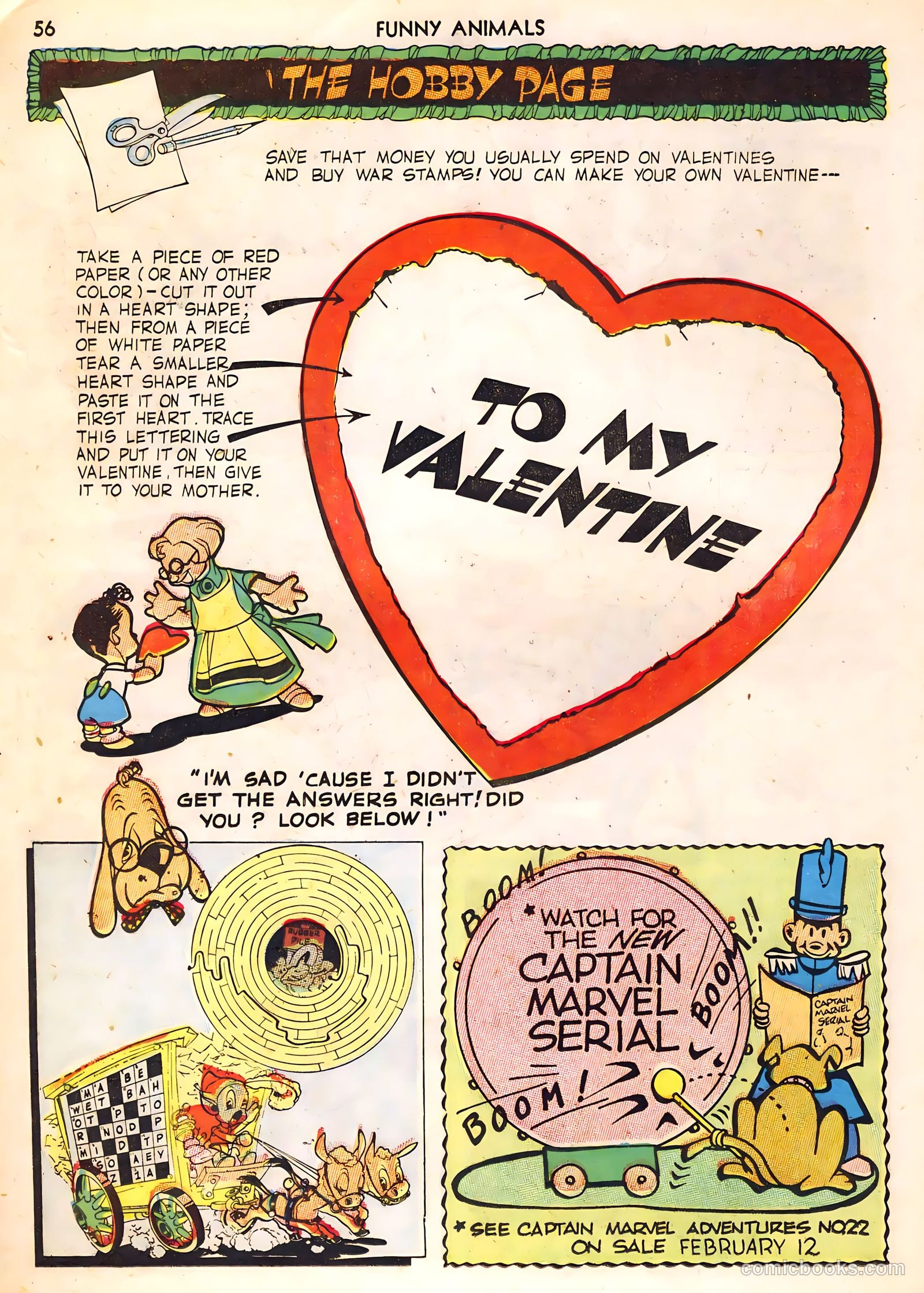 Fawcett's Funny Animals #4 (1943) — page 56 of 68