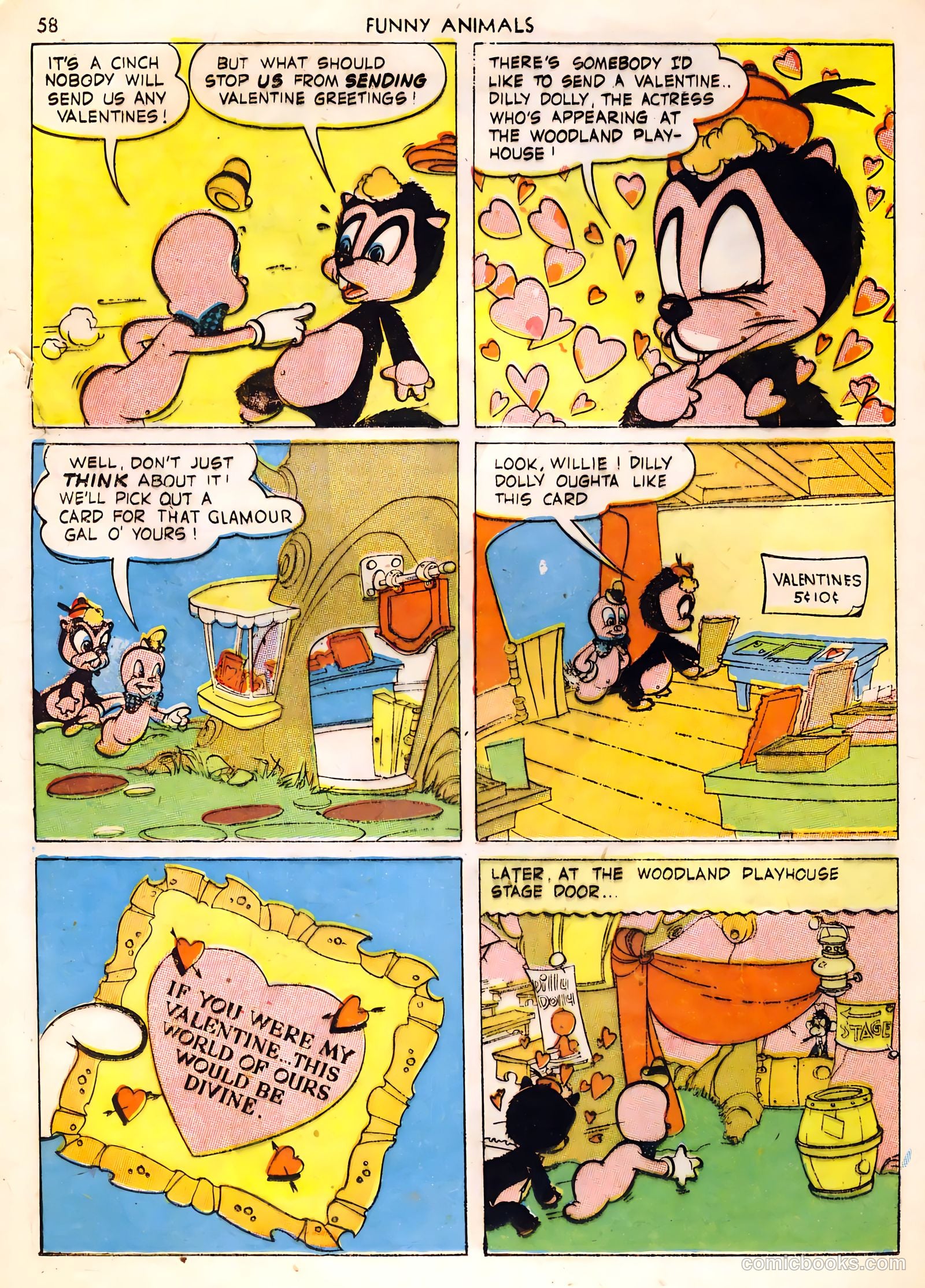 Fawcett's Funny Animals #4 (1943) — page 58 of 68