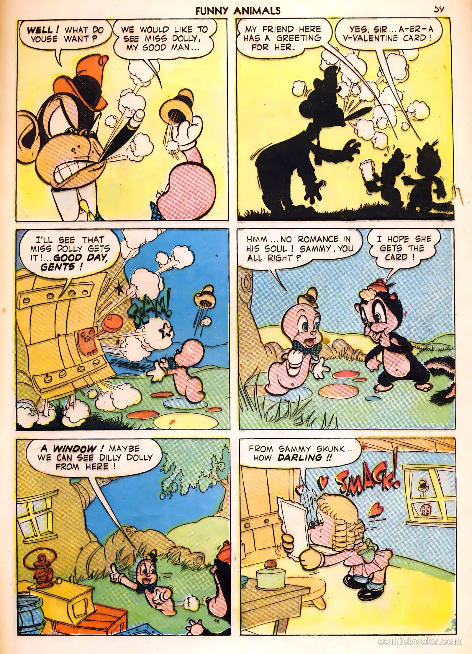 Fawcett's Funny Animals #4 (1943) — page 59 of 68