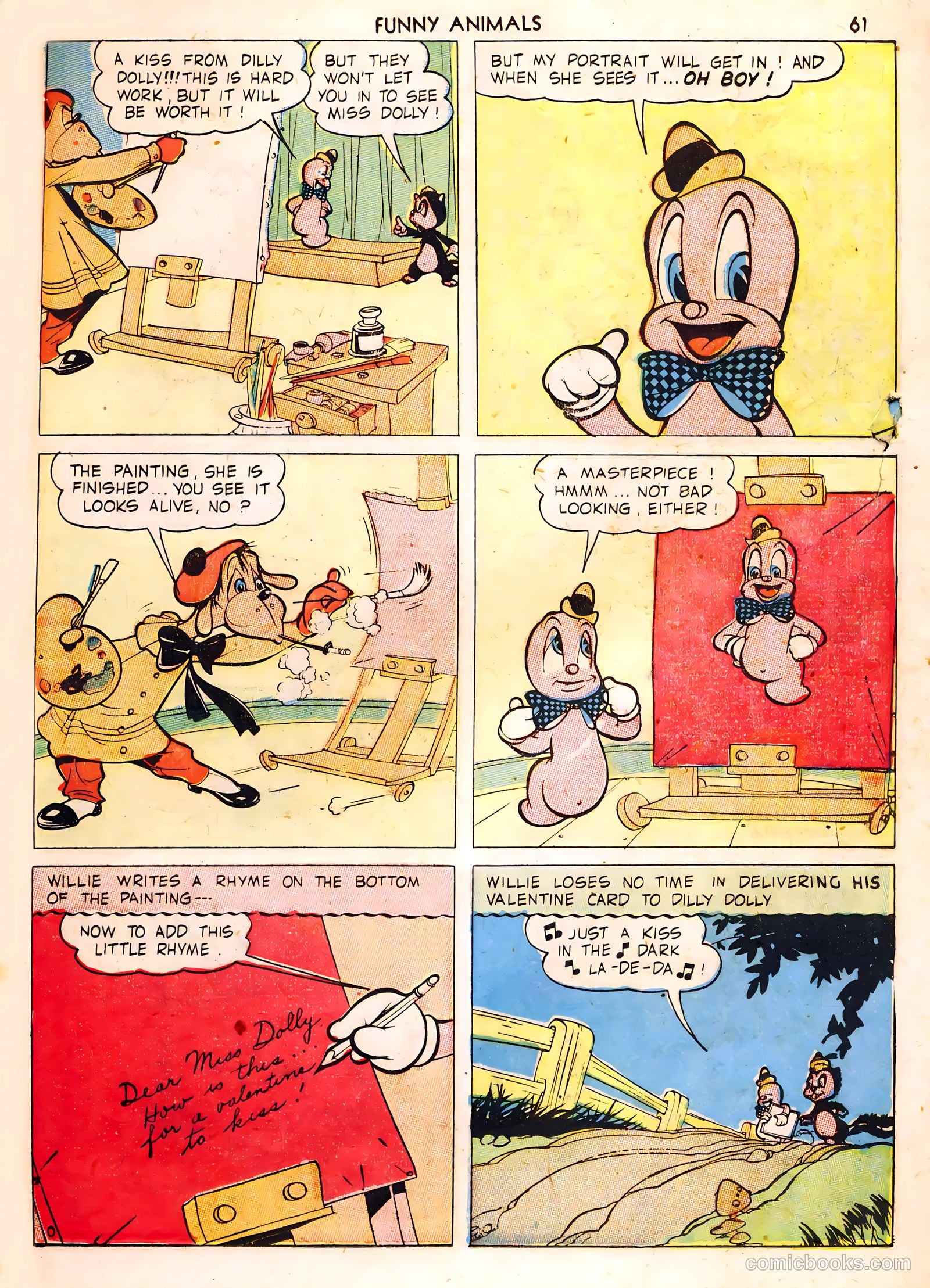 Fawcett's Funny Animals #4 (1943) — page 61 of 68