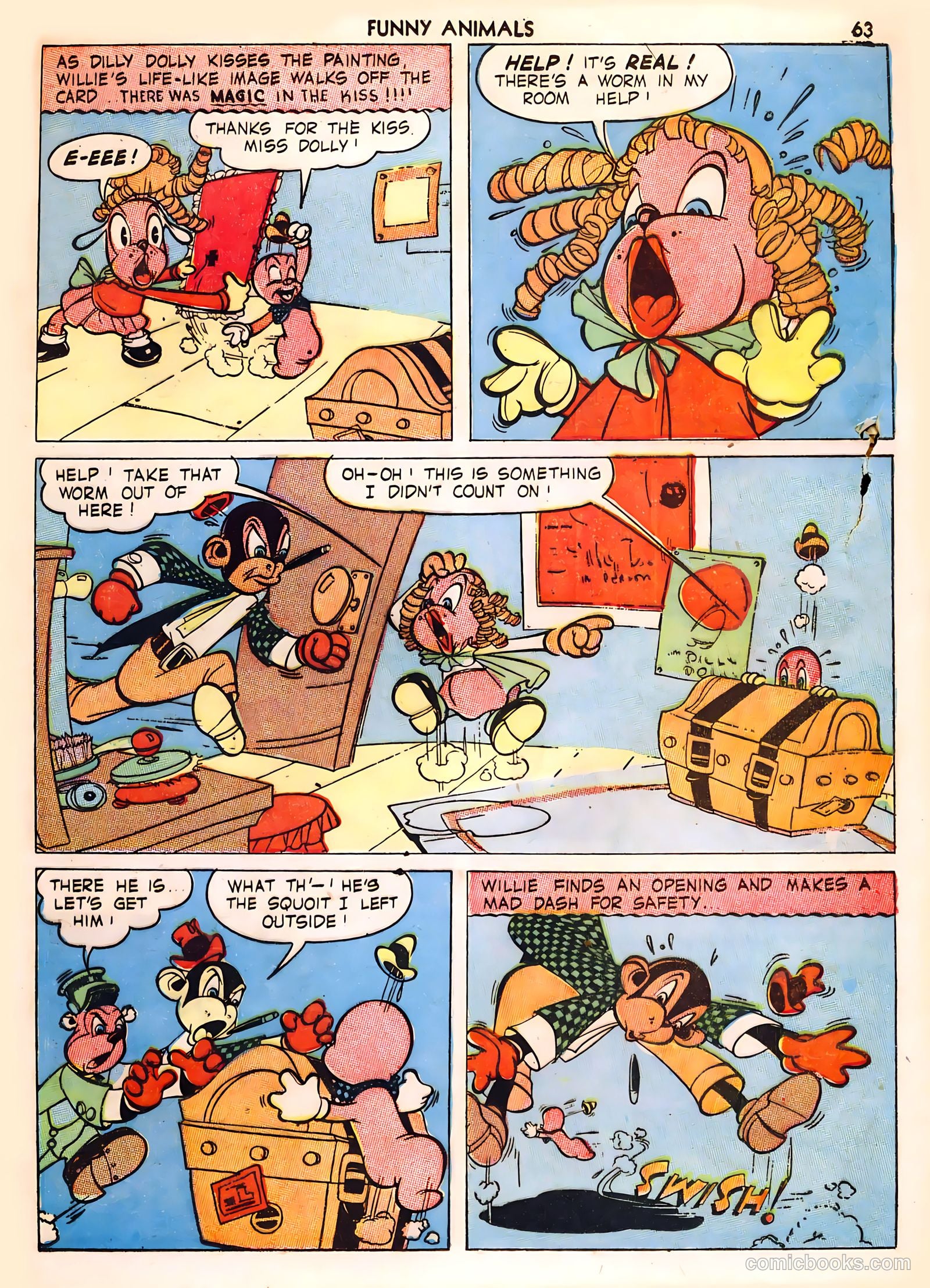 Fawcett's Funny Animals #4 (1943) — page 63 of 68