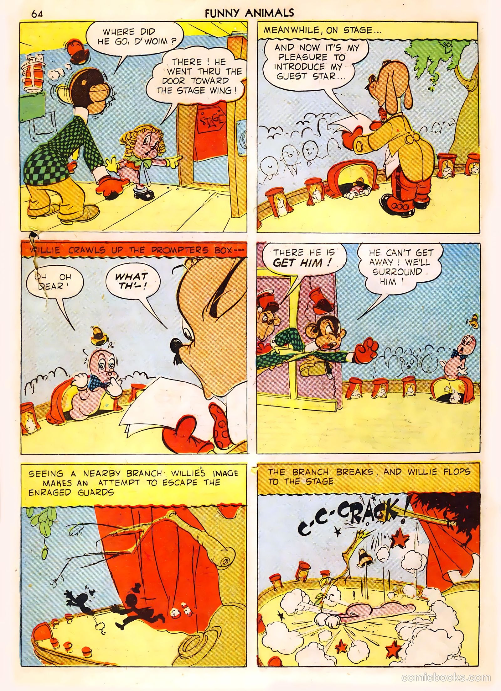 Fawcett's Funny Animals #4 (1943) — page 64 of 68
