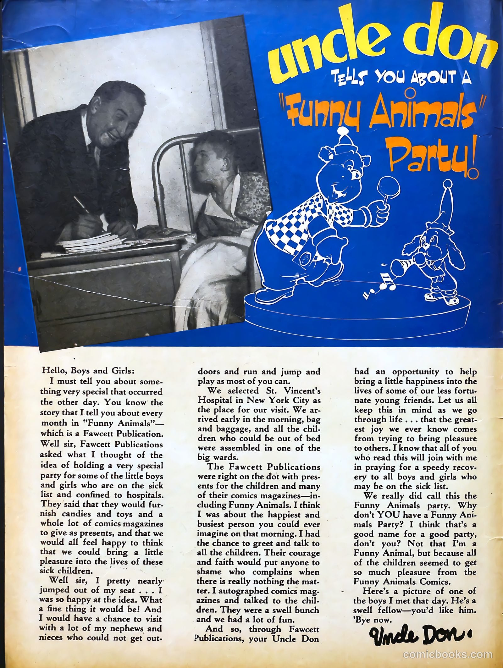 Fawcett's Funny Animals #5 (1943) — page 2 of 68