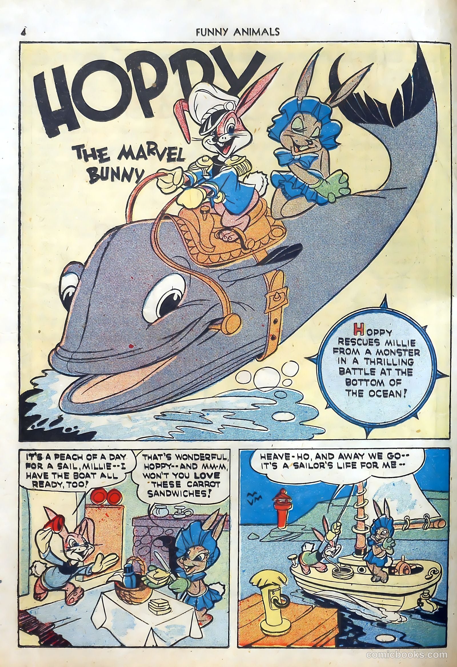 Fawcett's Funny Animals #5 (1943) — page 4 of 68