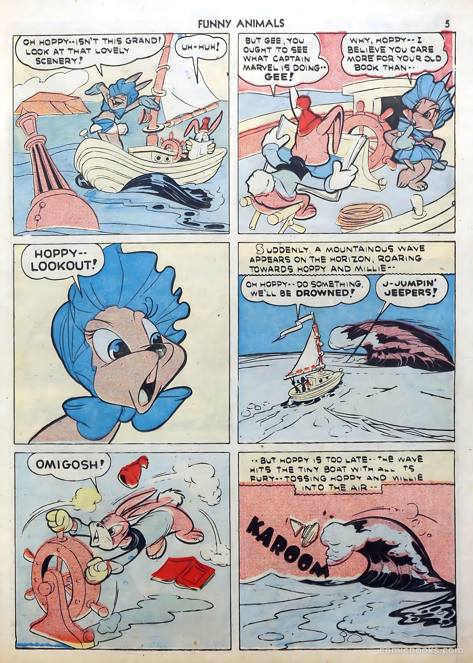 Fawcett's Funny Animals #5 (1943) — page 5 of 68