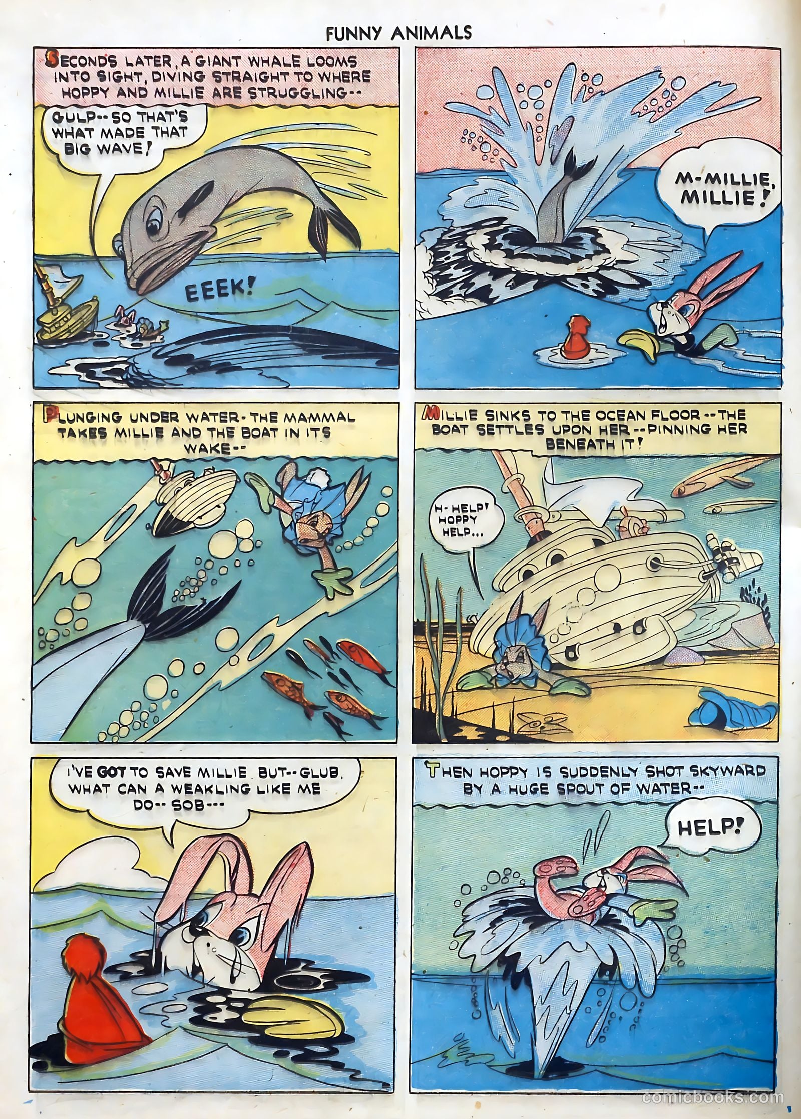 Fawcett's Funny Animals #5 (1943) — page 6 of 68