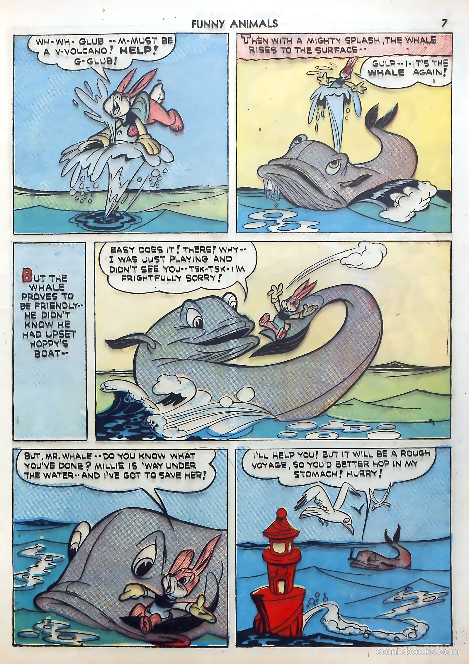 Fawcett's Funny Animals #5 (1943) — page 7 of 68