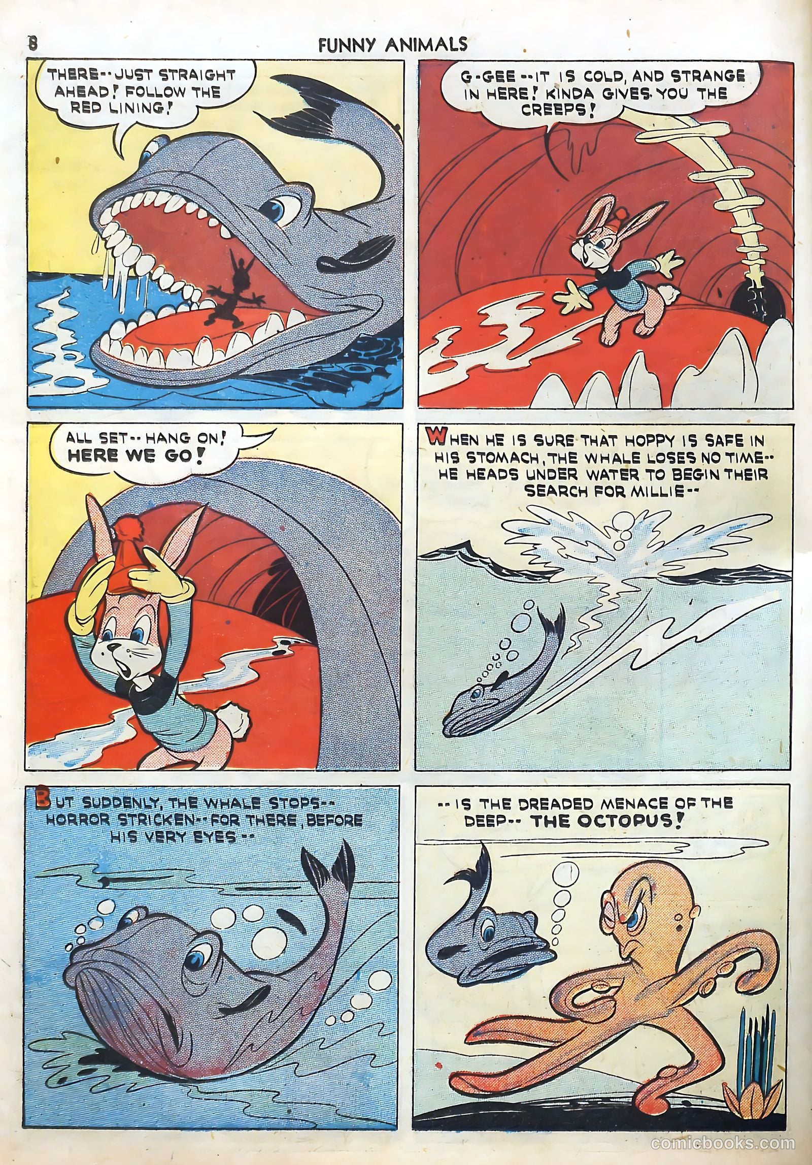 Fawcett's Funny Animals #5 (1943) — page 8 of 68