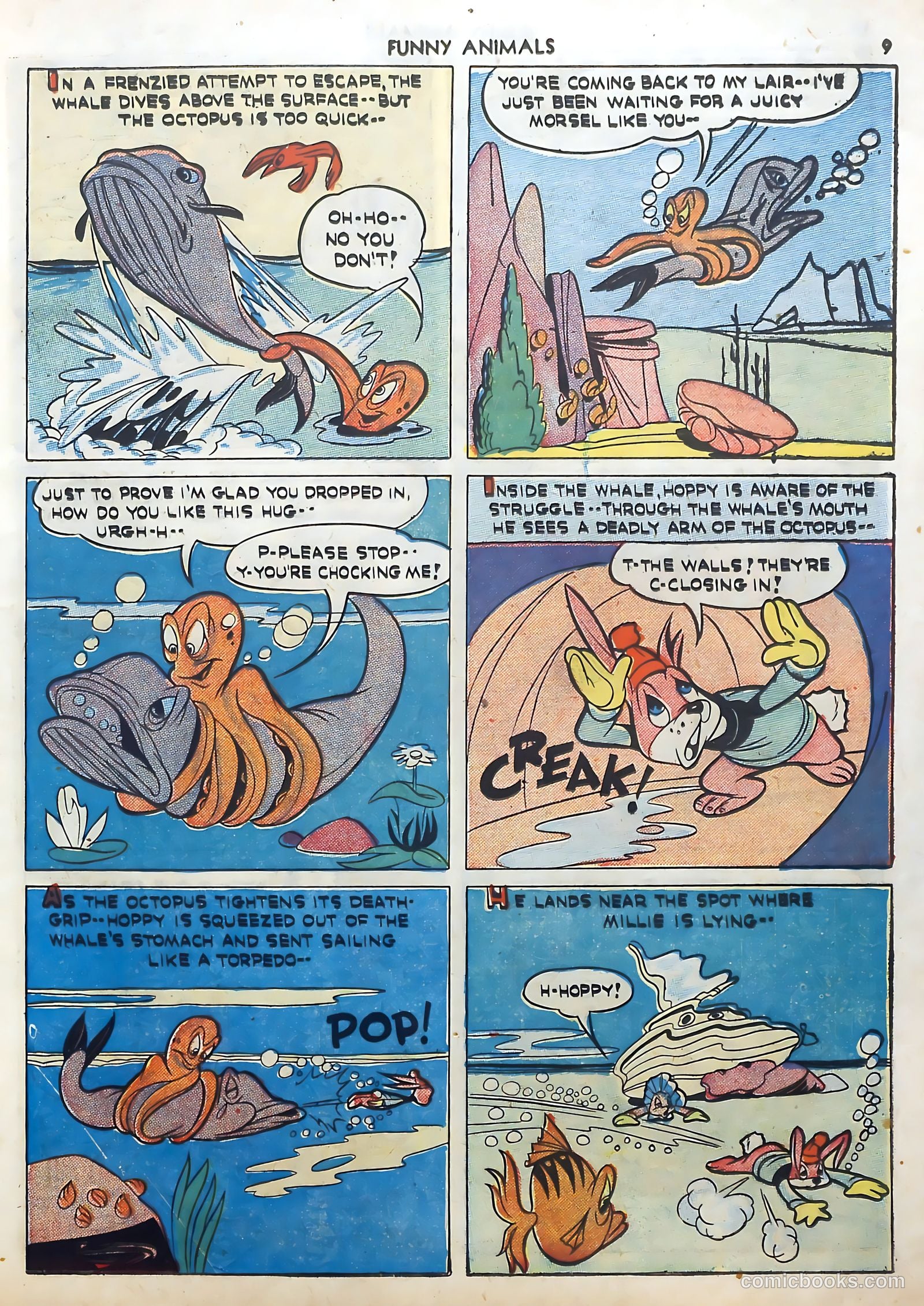 Fawcett's Funny Animals #5 (1943) — page 9 of 68
