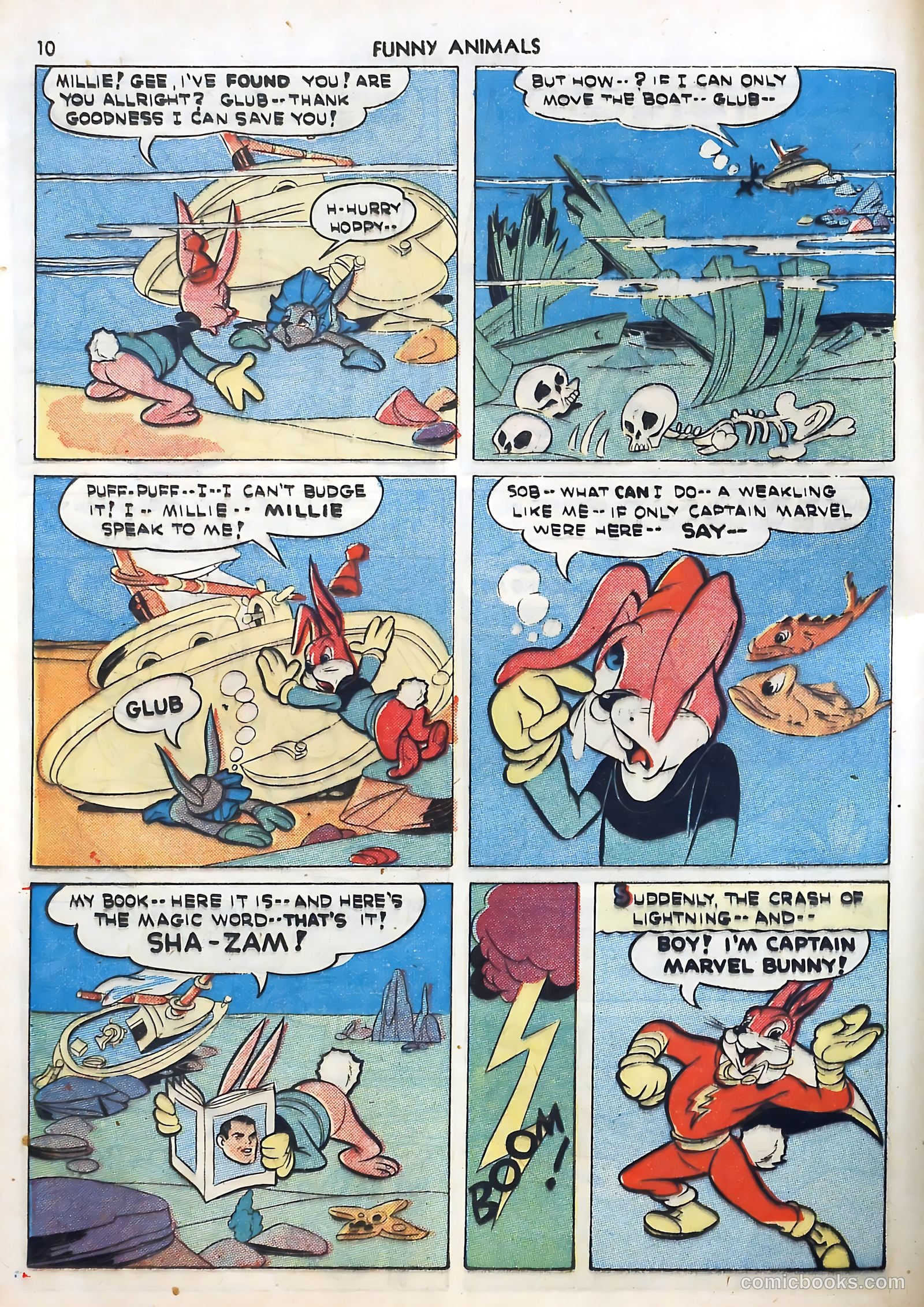 Fawcett's Funny Animals #5 (1943) — page 10 of 68