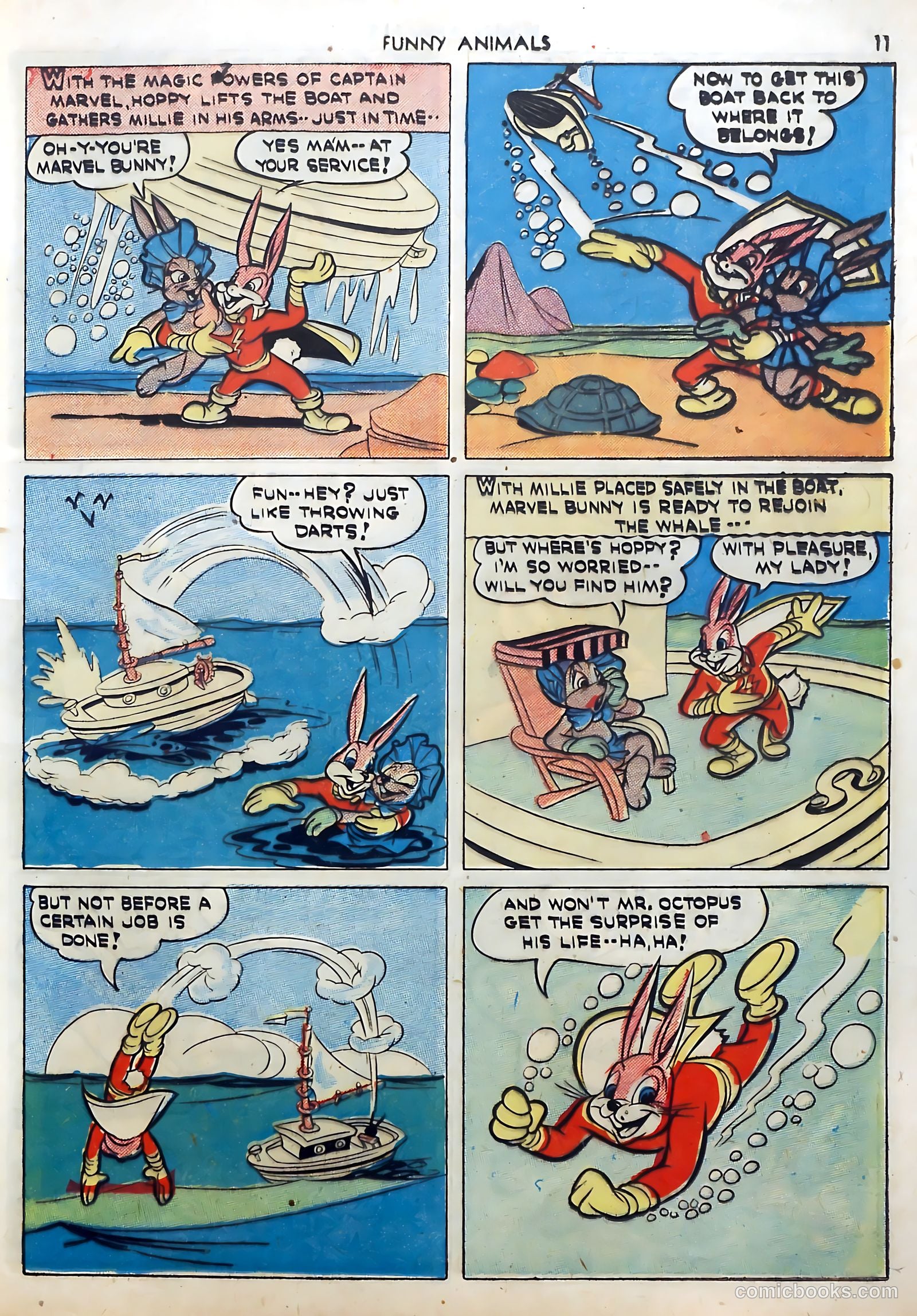 Fawcett's Funny Animals #5 (1943) — page 11 of 68