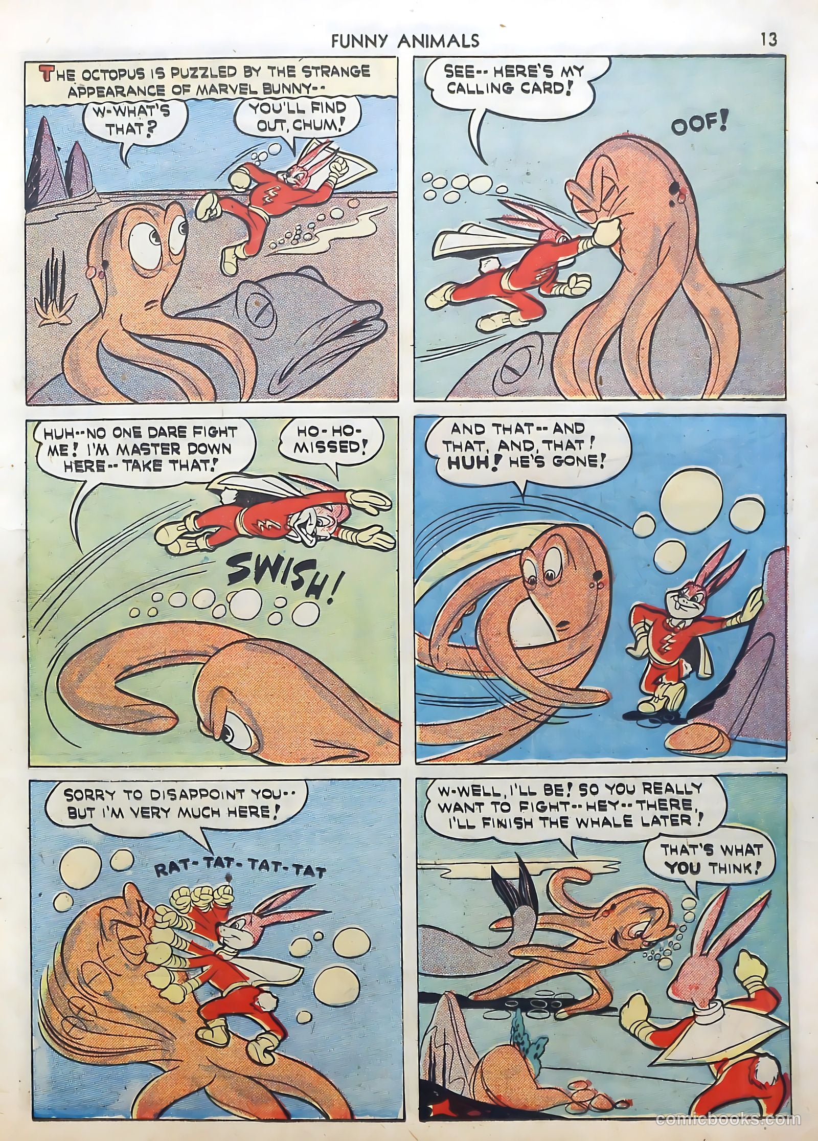 Fawcett's Funny Animals #5 (1943) — page 13 of 68