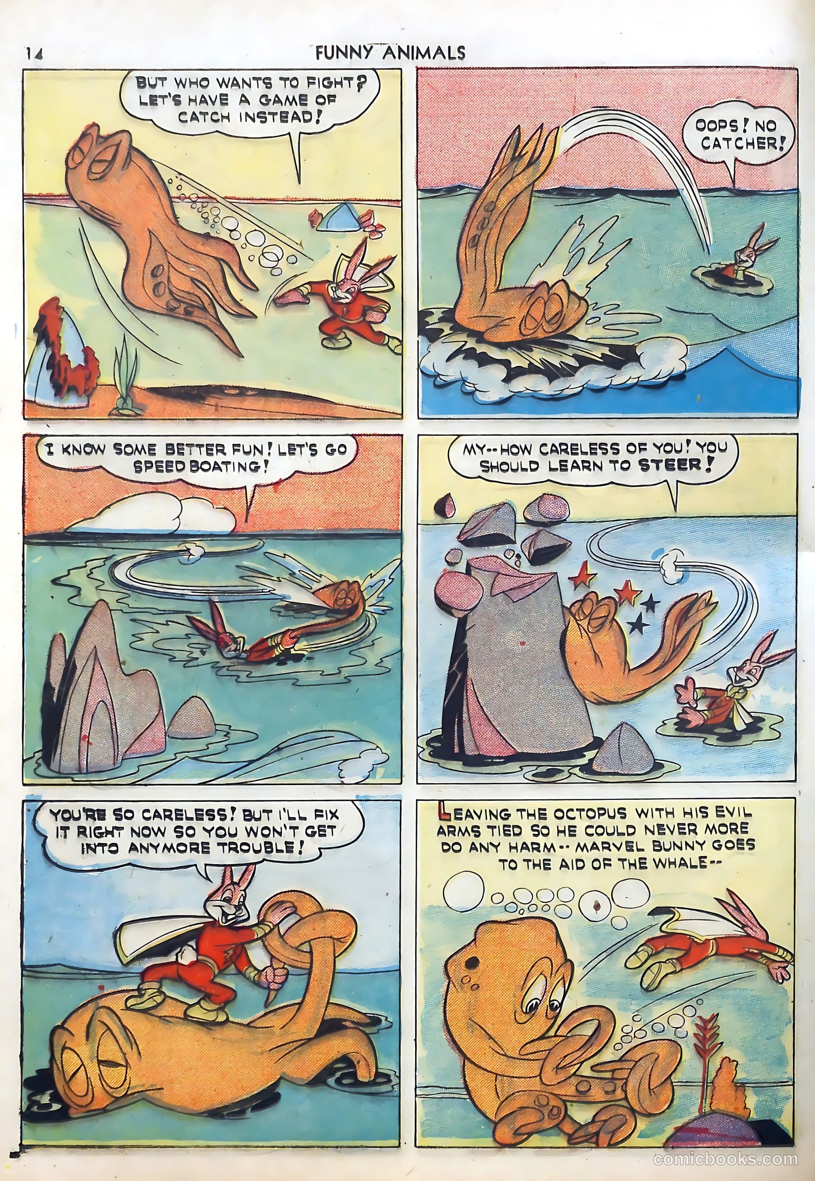 Fawcett's Funny Animals #5 (1943) — page 14 of 68